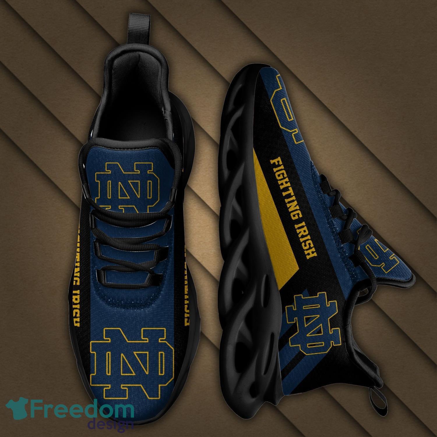 Notre Dame Fighting Irish Baseball Mlb Teams Football Black Running Walking  Shoes Reze Sneakers