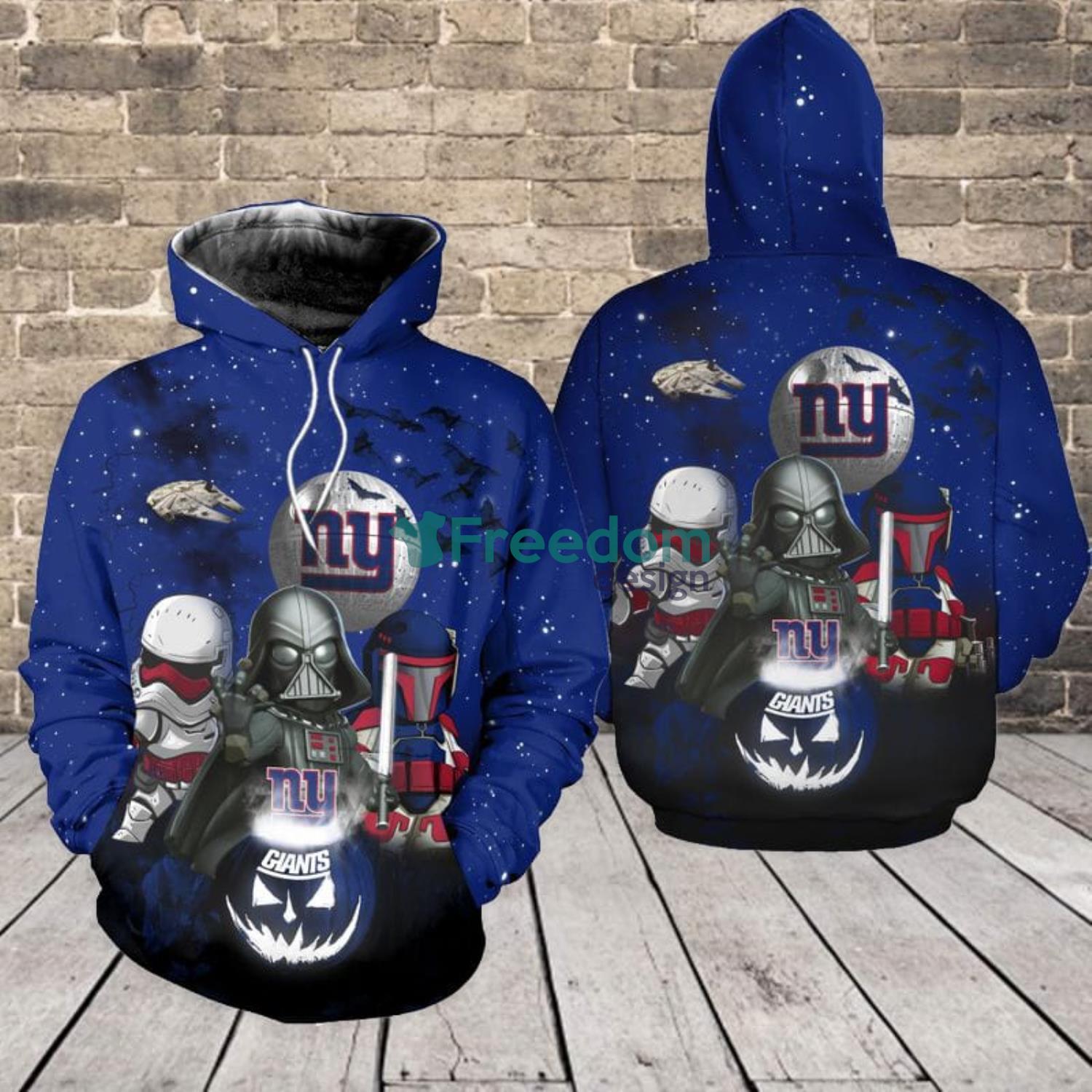 new york giants 3d hoodie