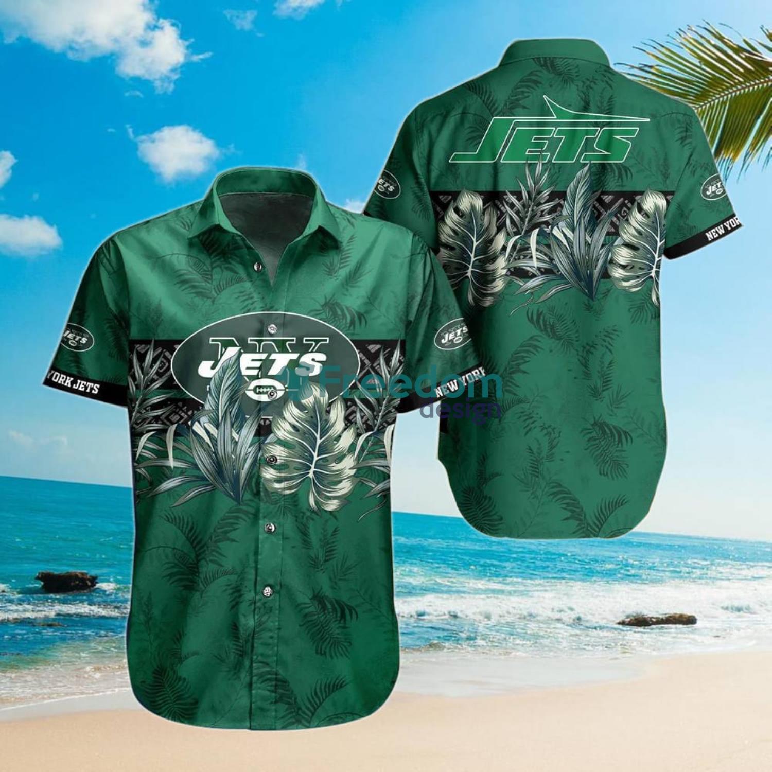 New York Jets Floral Casual Hawaiian Shorts Gift For Fans