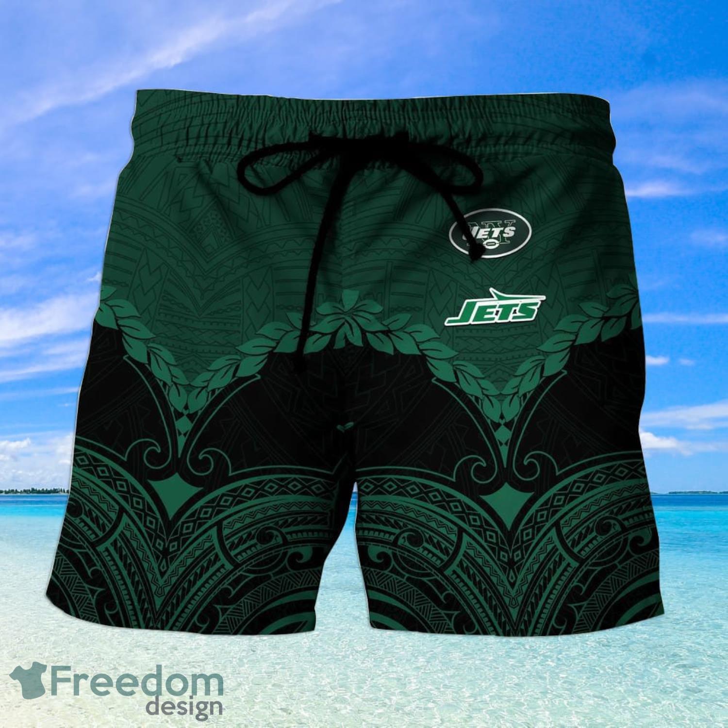 Buy In US HOT New York Jets NFL Summer Hawaiian Shirt And Shorts