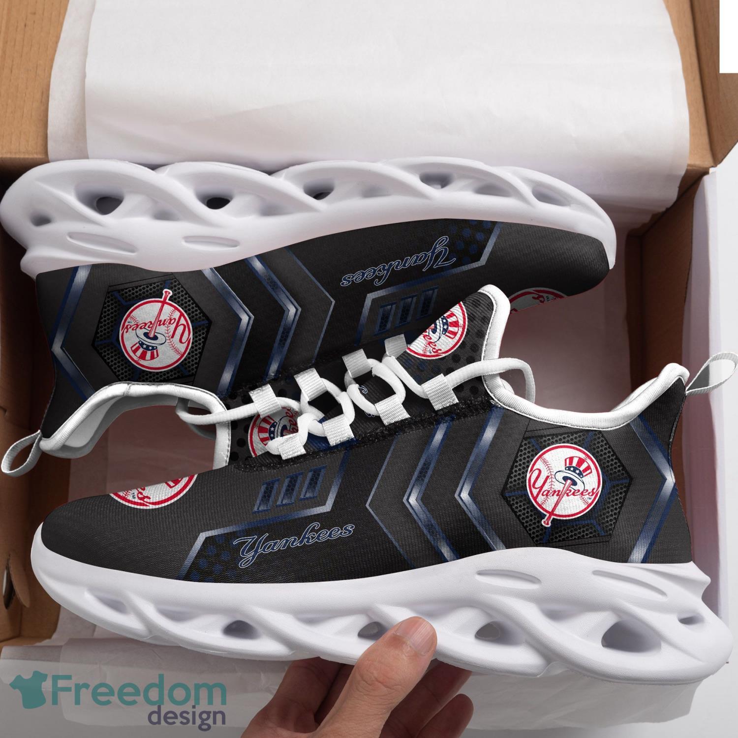 New York Yankees Max Soul Shoes Men And Women Running Sneakers Sport Team -  Freedomdesign