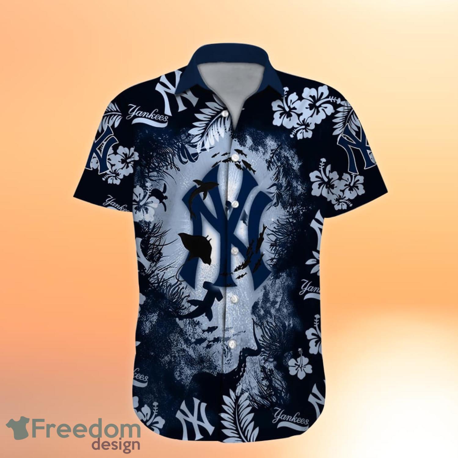 Vintage New York Yankees Set 3D Hawaiian Shirt And Short Gift For Men And  Women - Freedomdesign