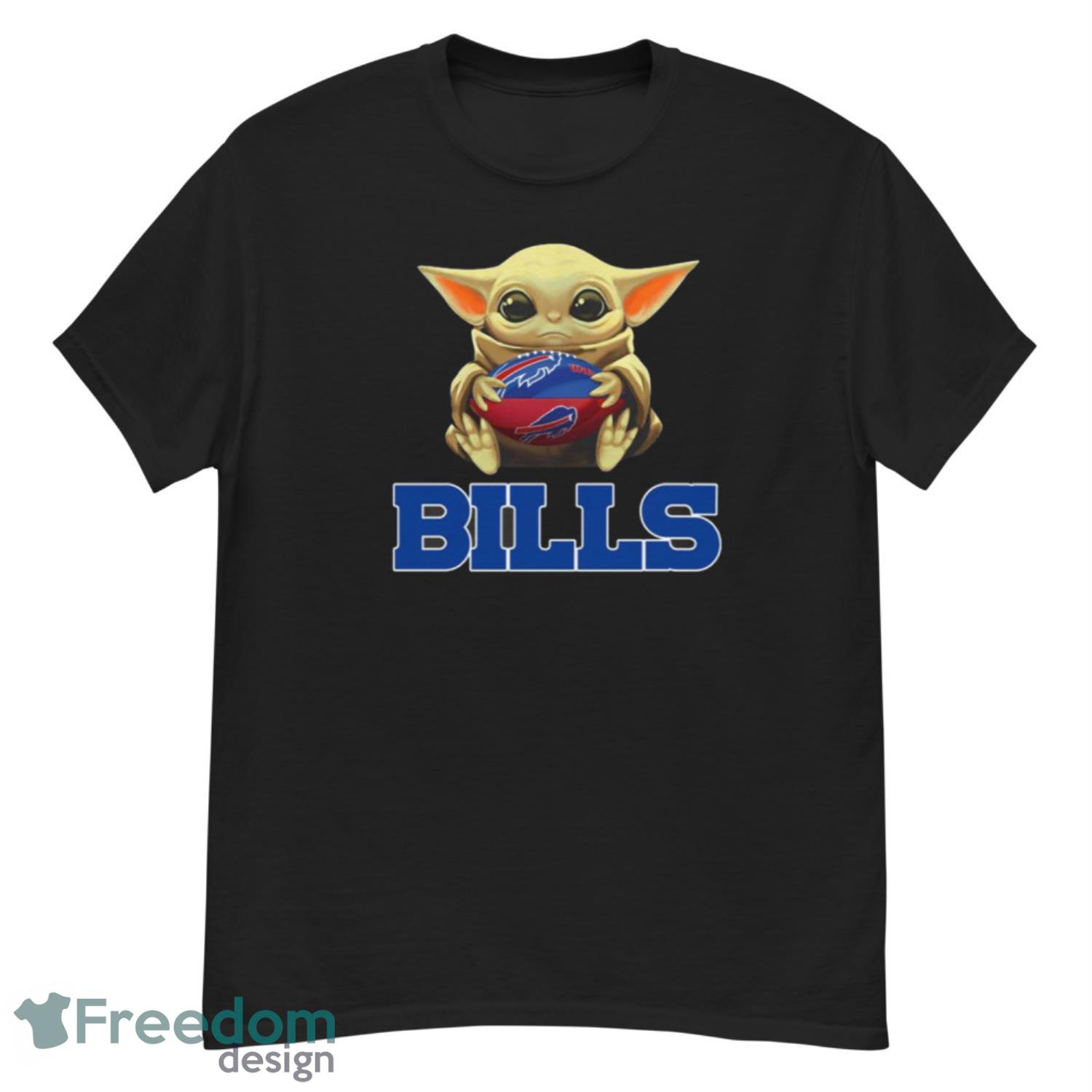 NFL Football Buffalo Bills Baby Yoda Star Wars Shirt T Shirt