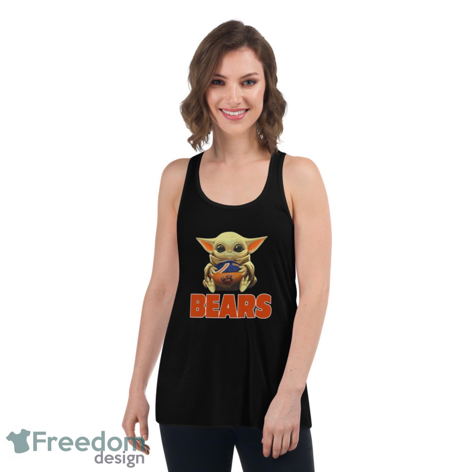 Tops  Chicago American Football Team Baby Yoda Star Wars Fan