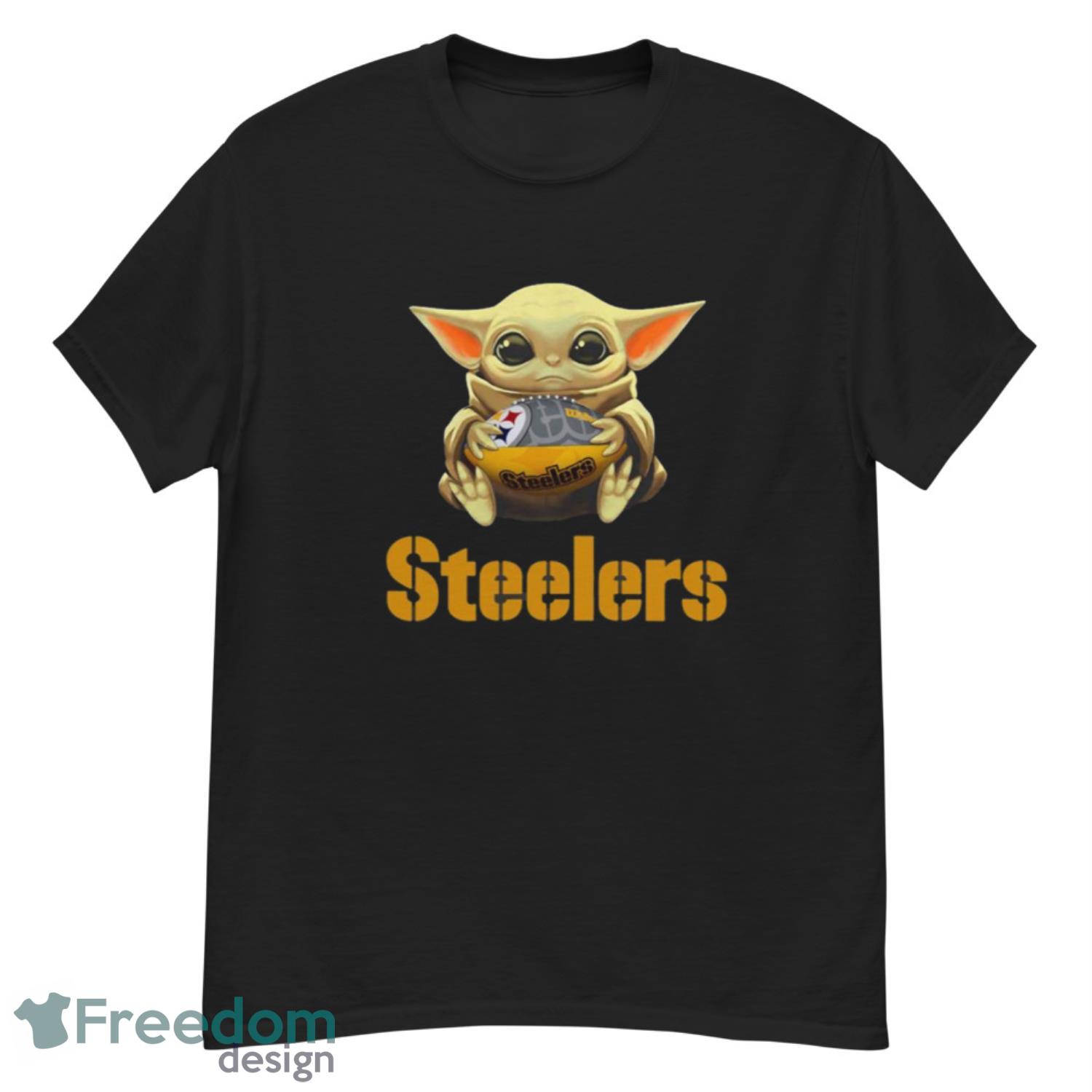 Pittsburgh Steelers Im Fan T-shirt Black Cotton Unisex All Sizes S to 3XL