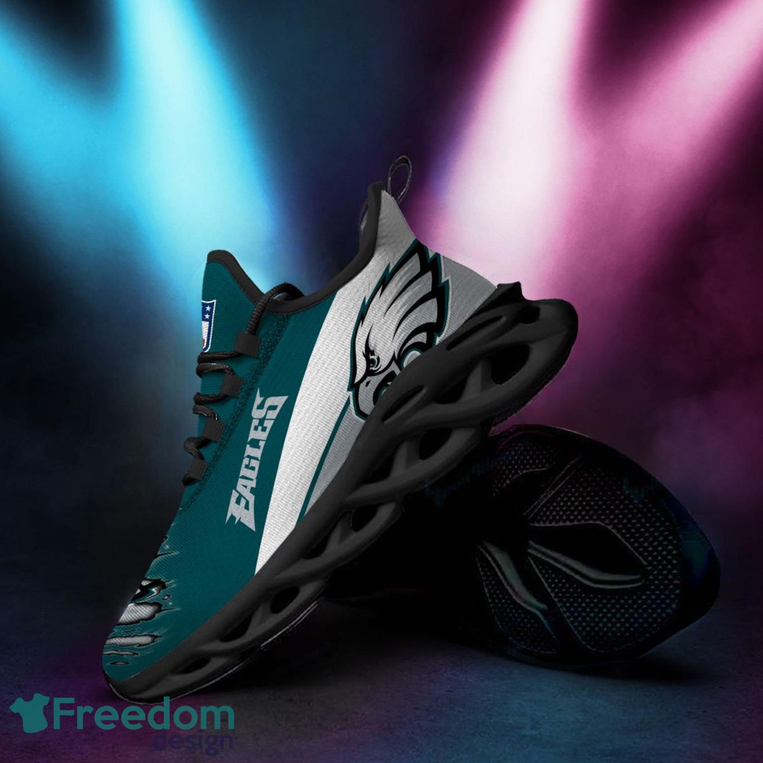 Philadelphia Eagles Team Max Soul Shoes Running Sneakers For Real Fans -  Freedomdesign