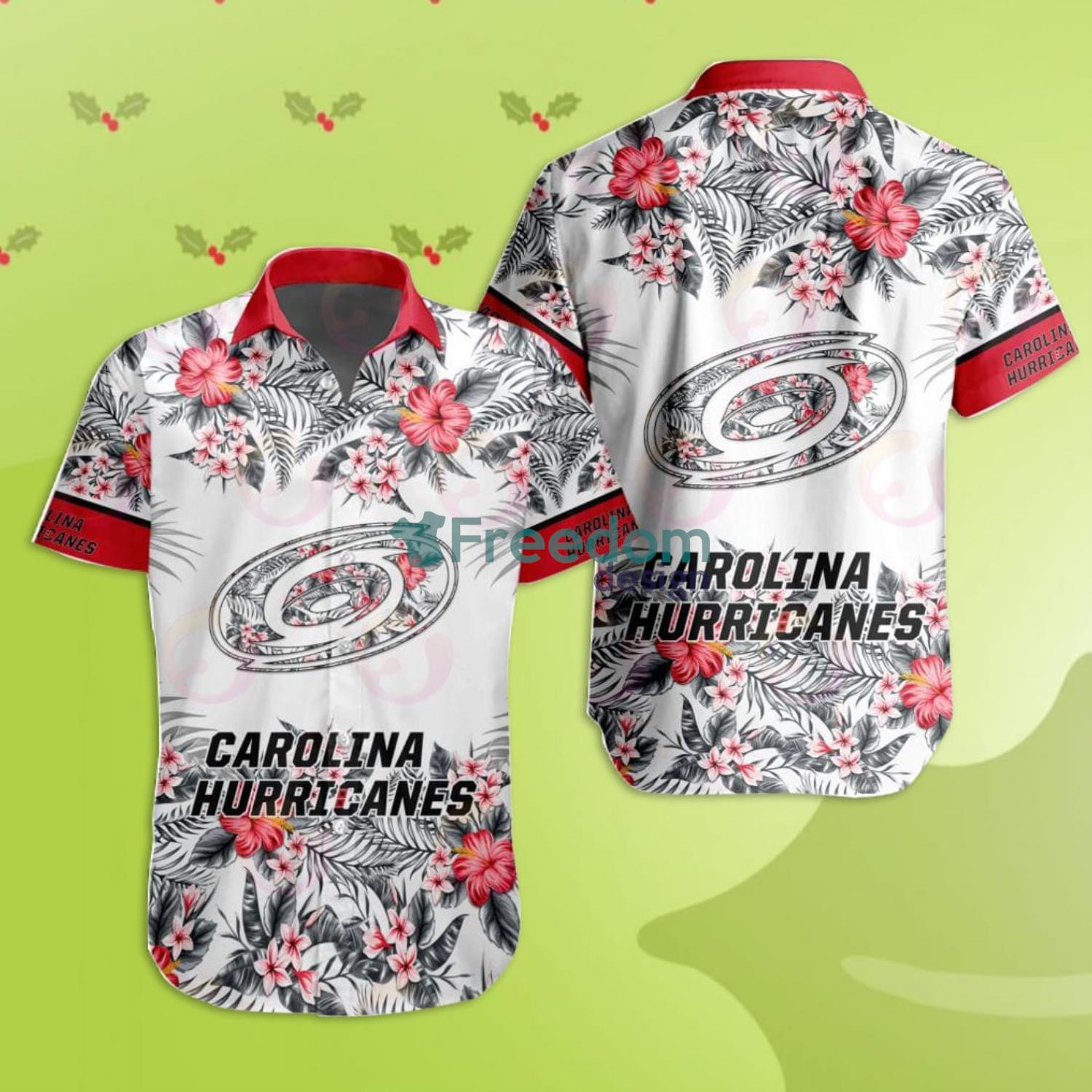 Carolina Hurricanes NHL Hawaiian Shirt Heatwave Aloha Shirt - Trendy Aloha