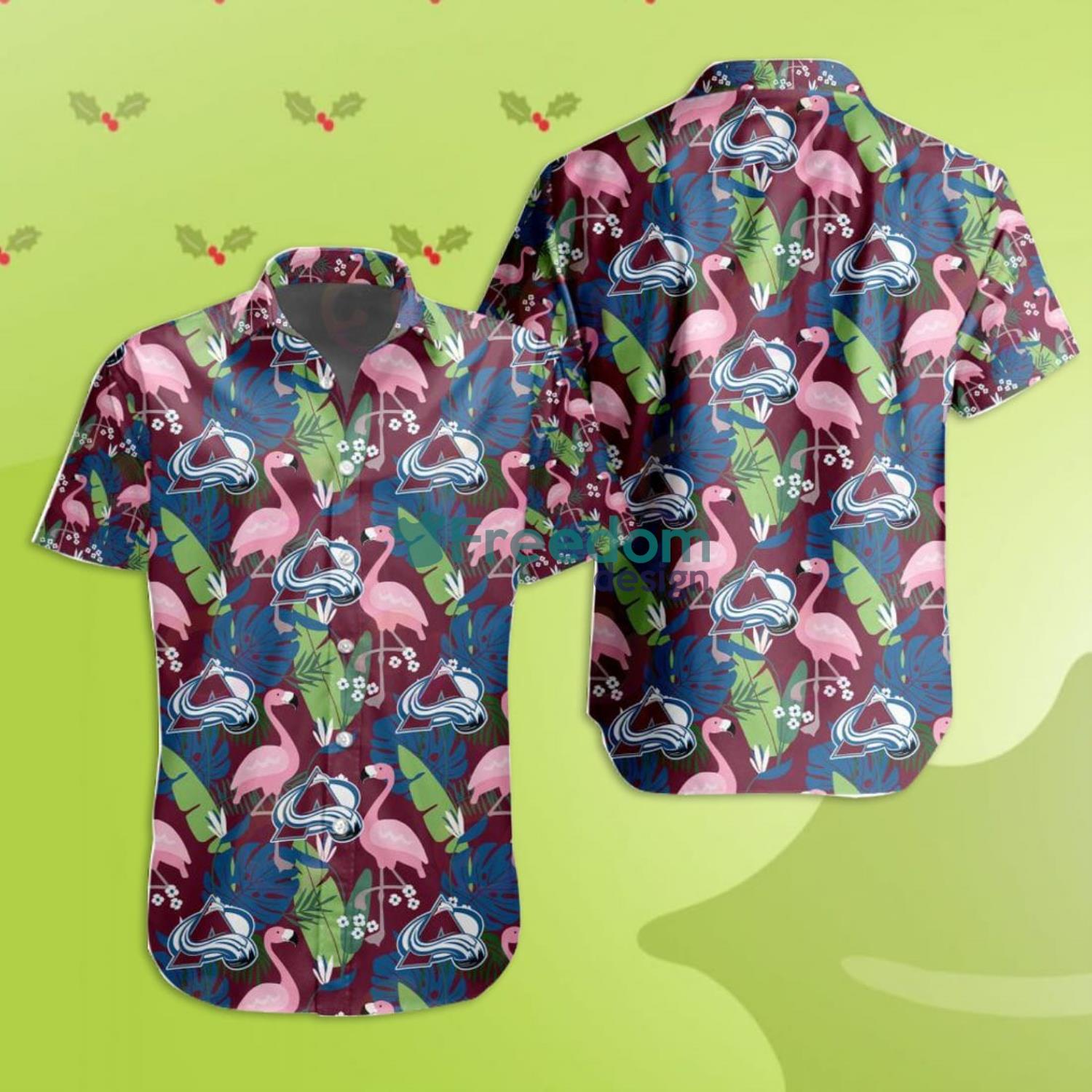 Colorado Avalanche Custom Name Hawaiian Shirt Best Gift For Men And Women