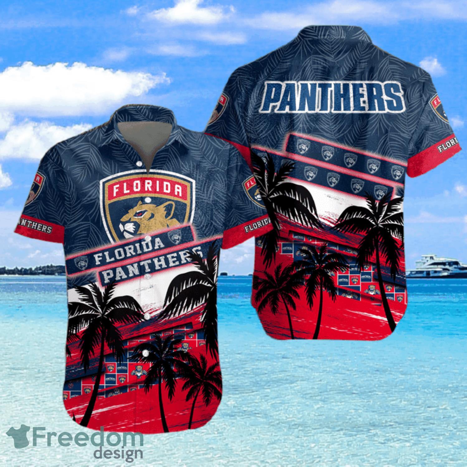 NHL Florida Panthers Design Logo 8 Hawaiian Shirt For Men And Women -  Freedomdesign