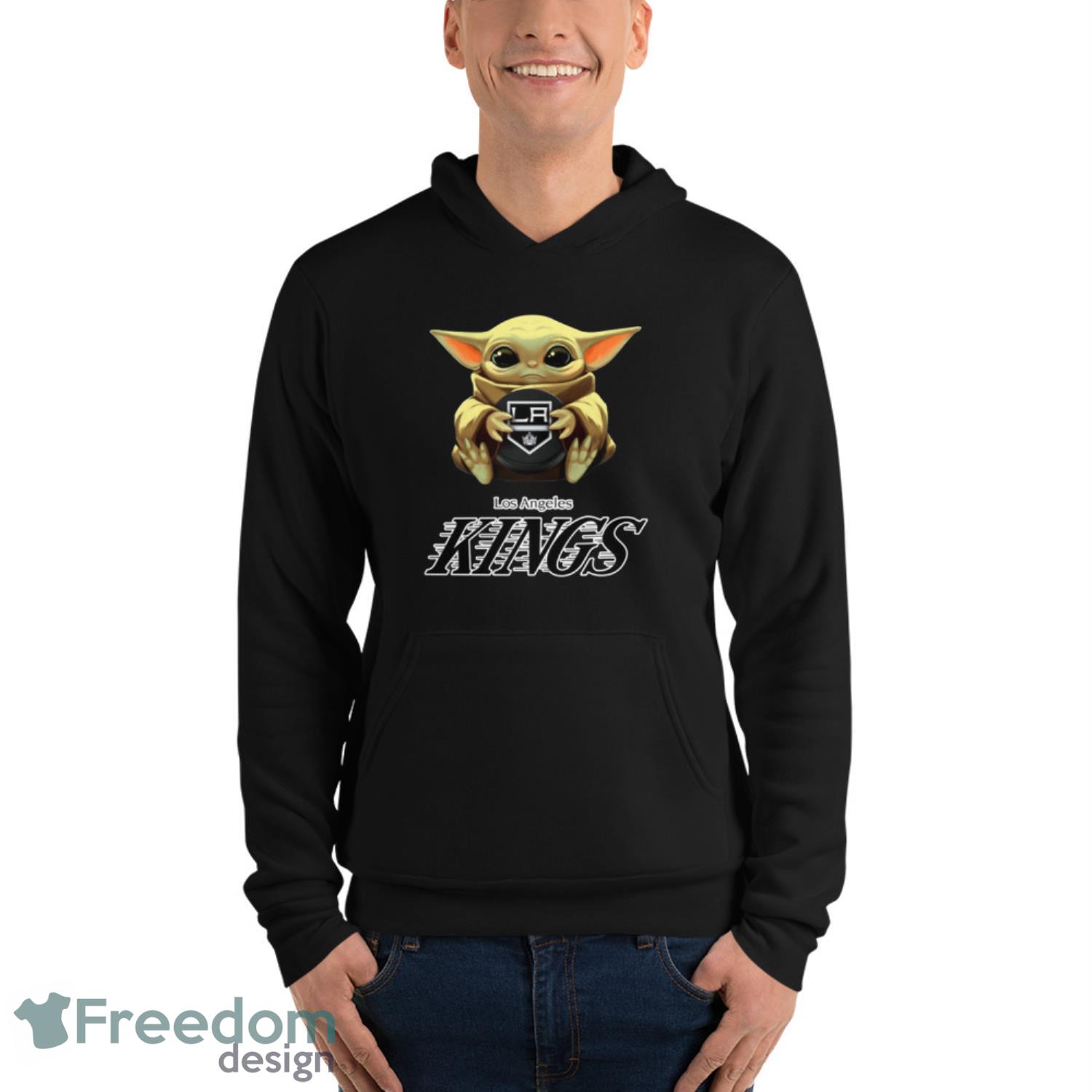 NHL Hockey Los Angeles Kings Star Wars Baby Yoda Shirt T Shirt