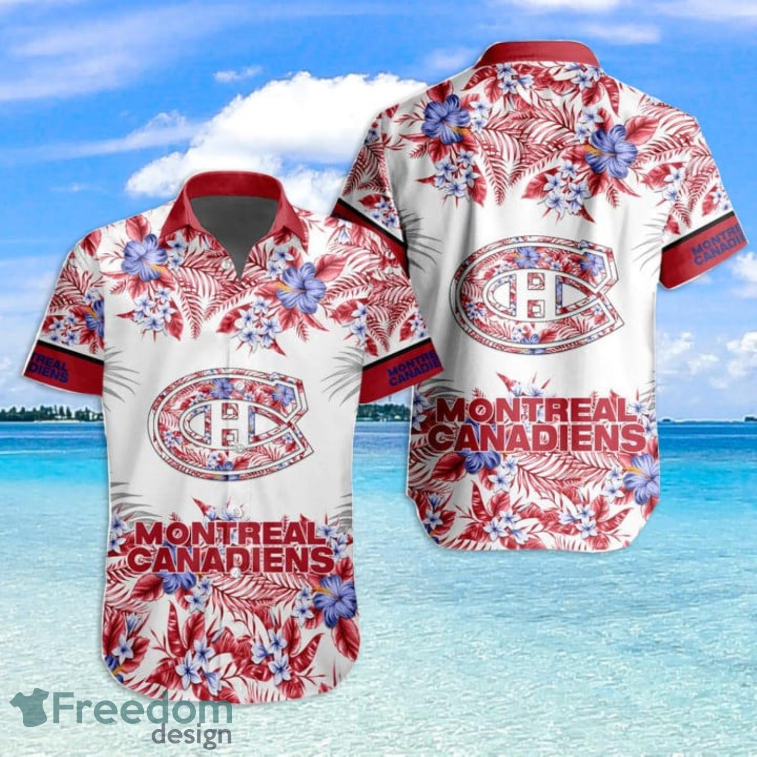 Montreal Canadiens NHL Flower Hawaiian Shirt Special Gift For Men