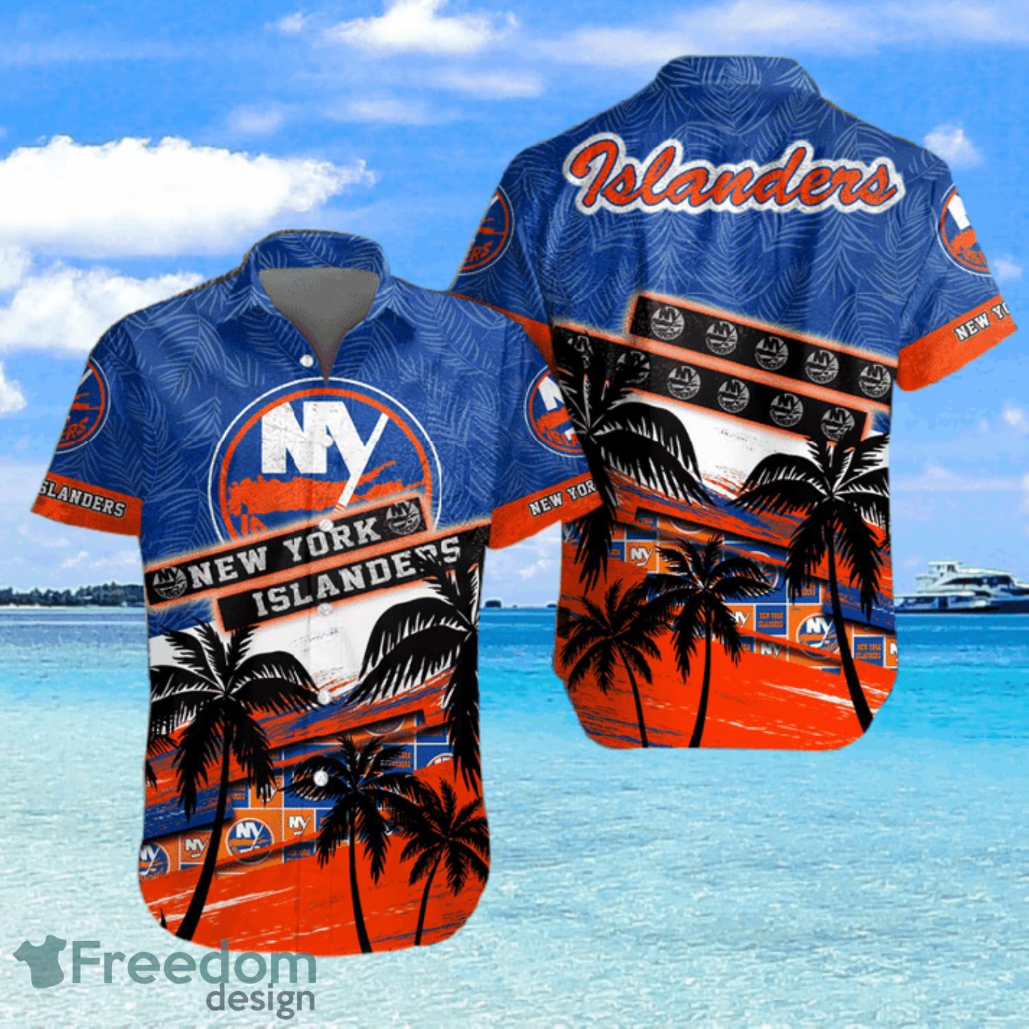 NHL New York Islanders Design Logo 8 Hawaiian Shirt For Men And Women -  Freedomdesign