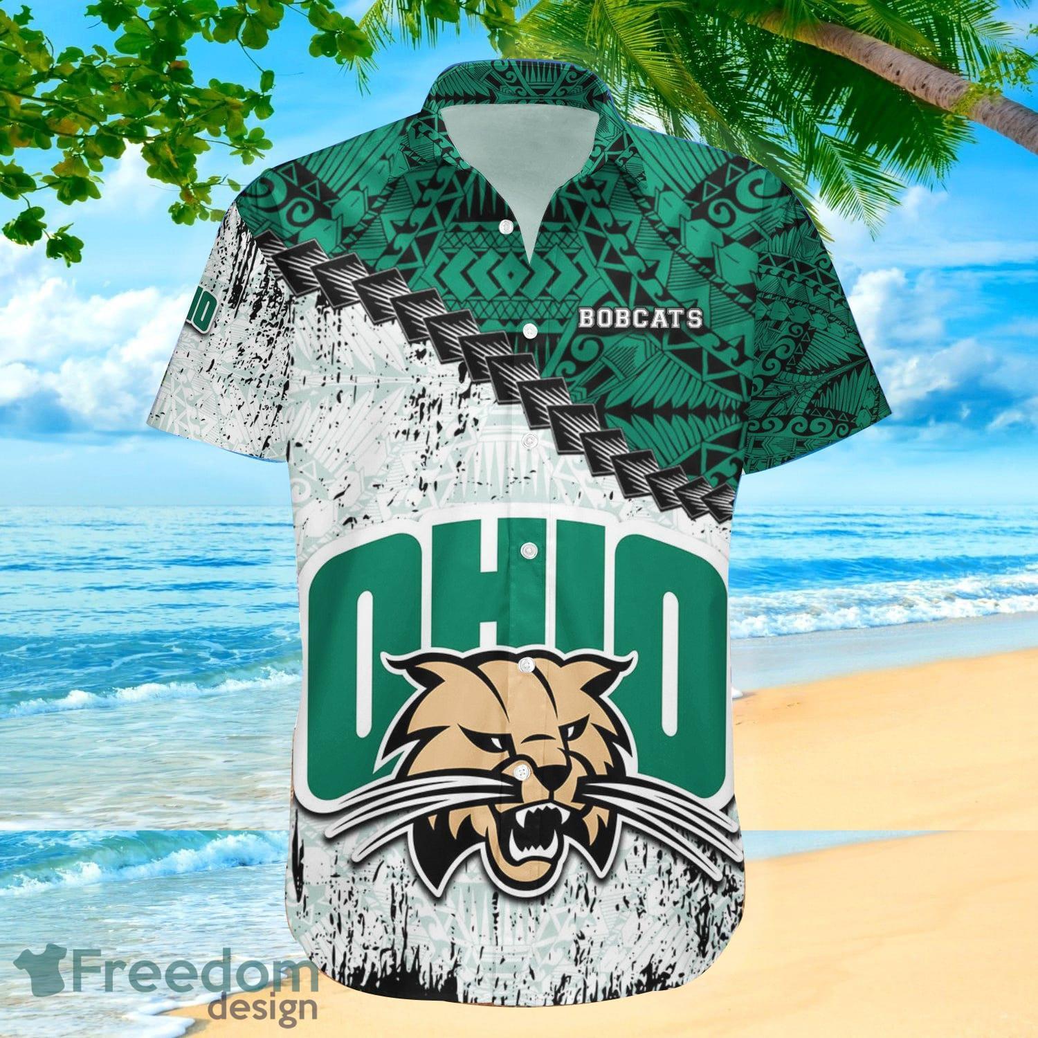 Men's Green Ohio Bobcats Baseball Jersey