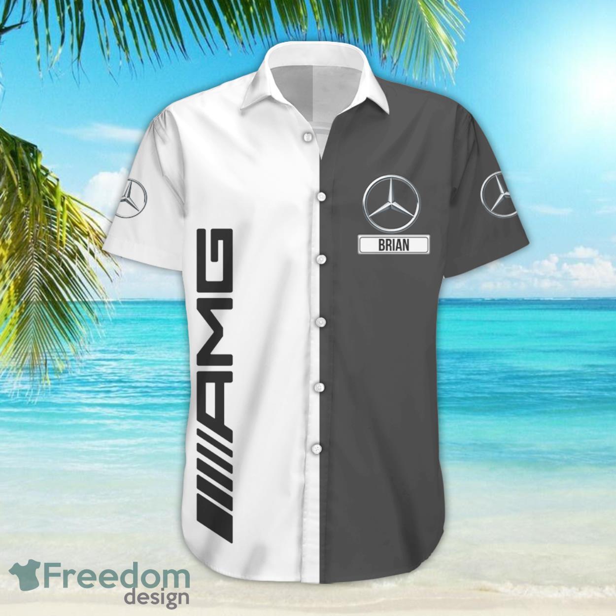 Personalized Mercedes Benz Hawaiian Shirt For Men And Women image Personalized Mercedes-Benz Hawaiian Shirt For Men And Women Product Photo 2