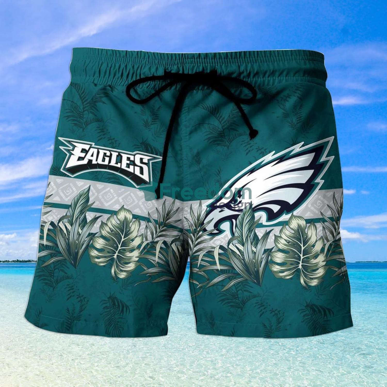 Philadelphia Eagles Hawaiian Shirt And Short - Freedomdesign