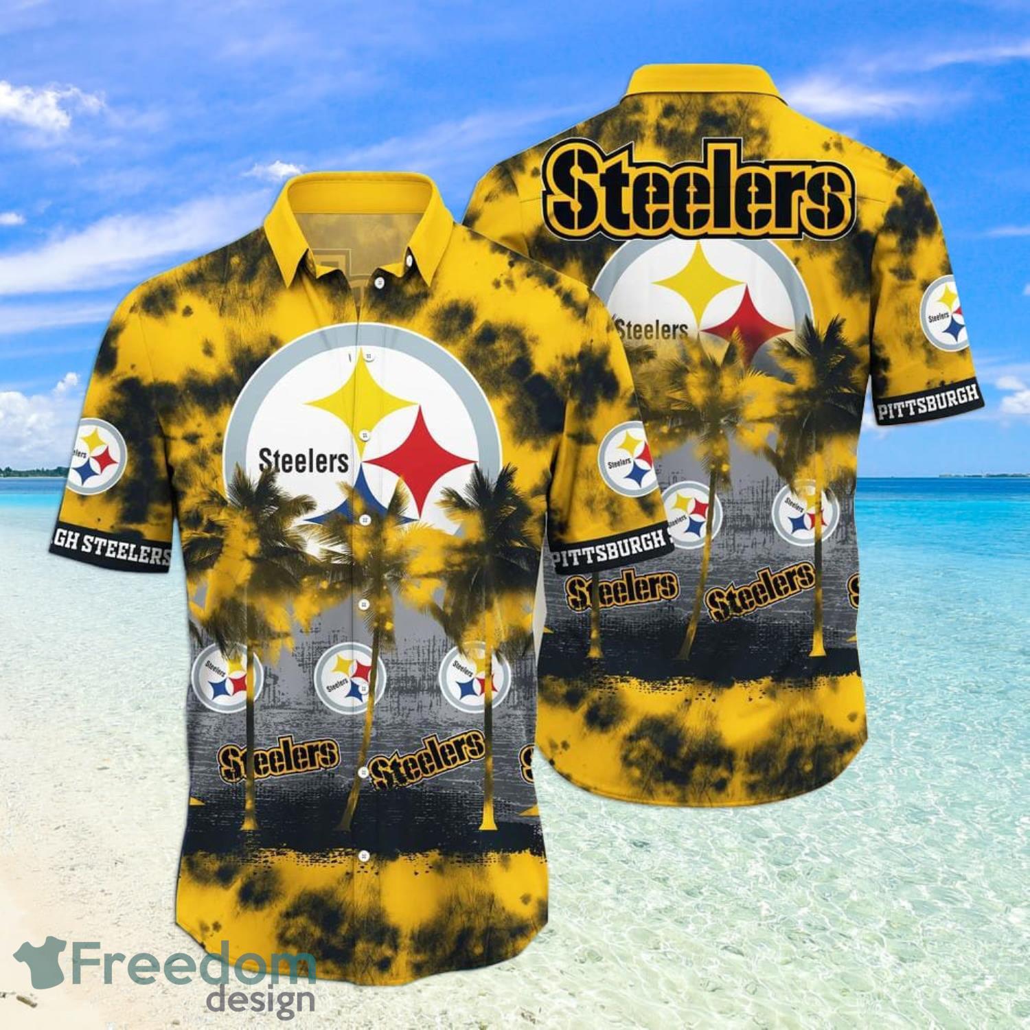 Pittsburgh Steelers Hawaiian Aloha Hawaiian Shirt And Short