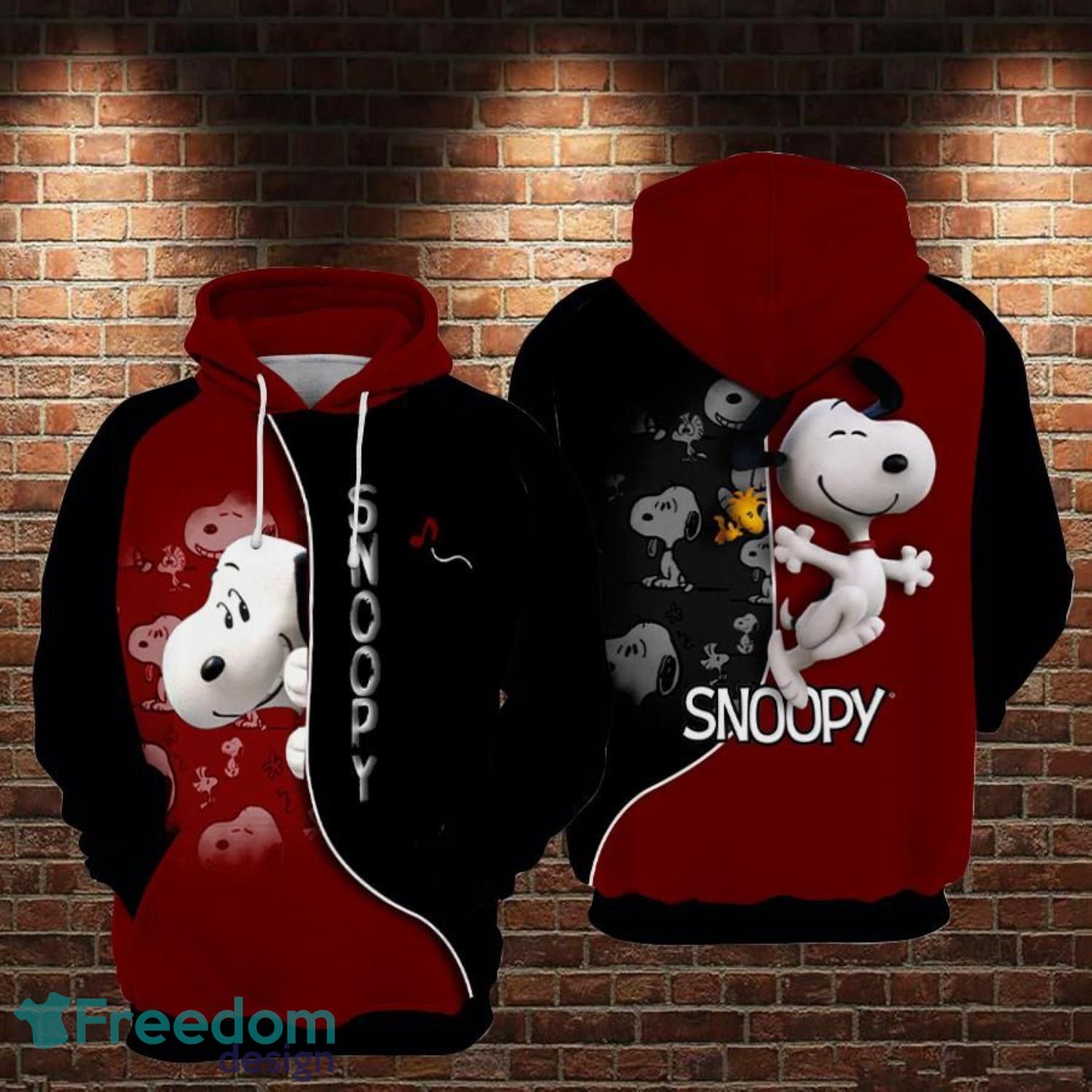 Merry Christmas Season St. Louis Cardinals Snoopy 3D Hoodie - T