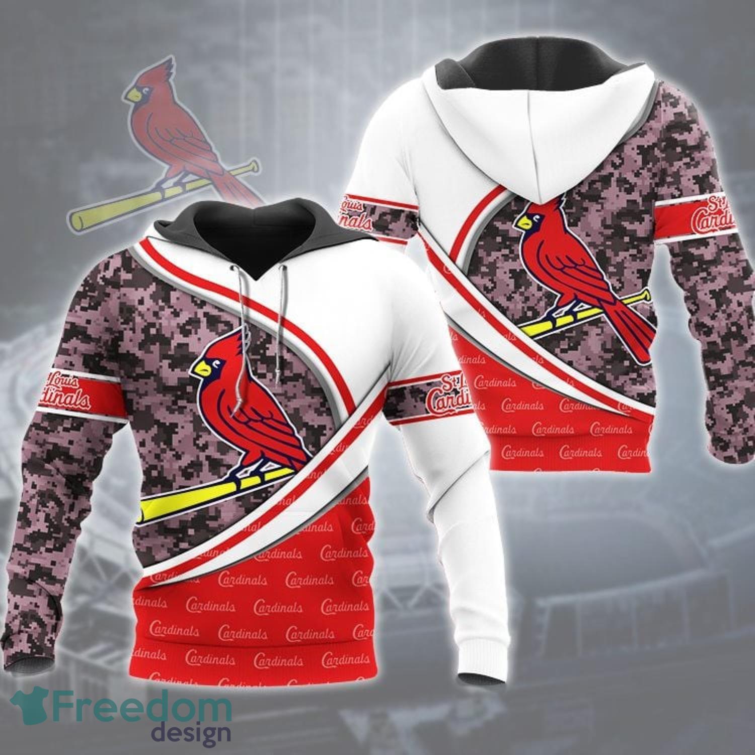 St Louis Cardinals Casual New Design 3D Hoodie For Men Women - T
