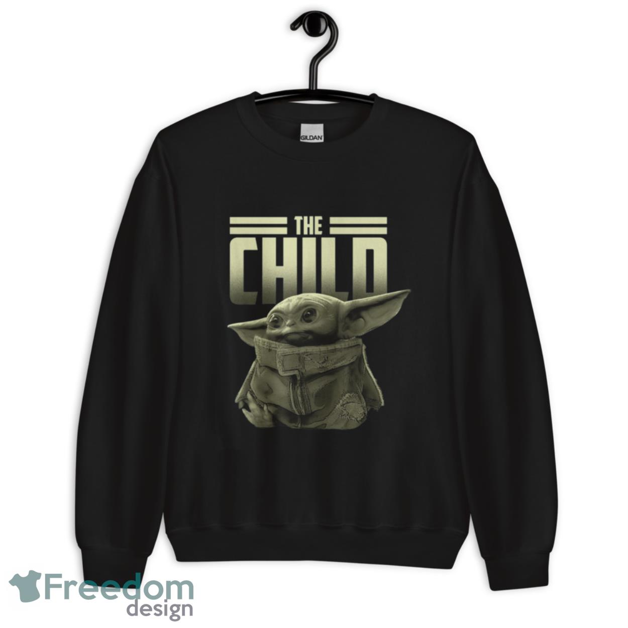 Star Wars The Mandalorian The Child Portrait T-Shirt - Unisex Crewneck Sweatshirt Star Wars The Mandalorian The Child Portrait T-Shirt - Unisex Crewneck Sweatshirt
