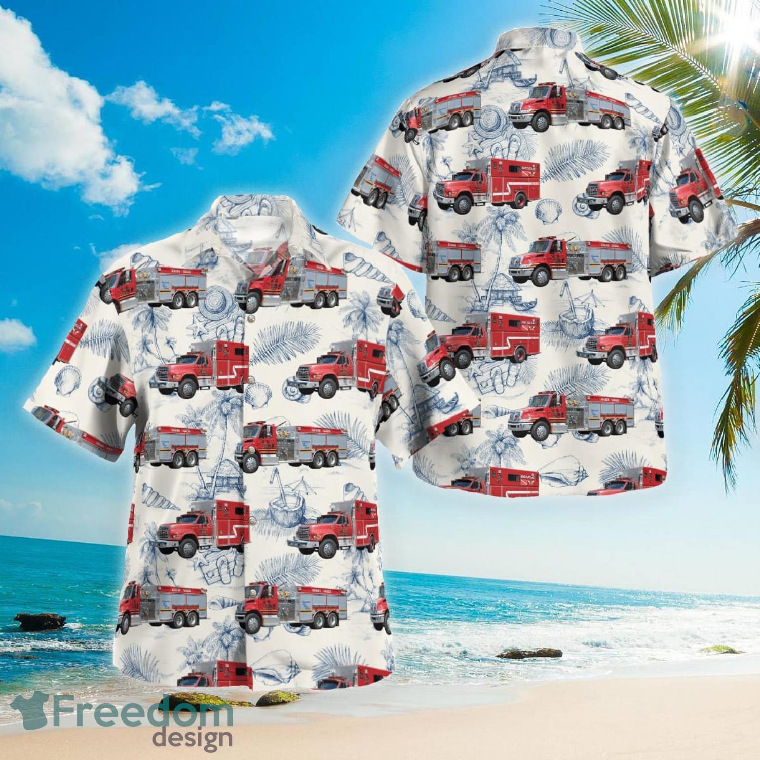 Sterling Heights Fire Department Michigan Fleet Aloha Summer Gift