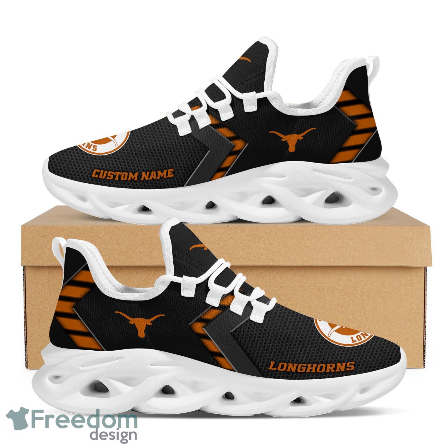 Custom Name Shoes Texas Rangers Running Max Soul Shoes For Men And