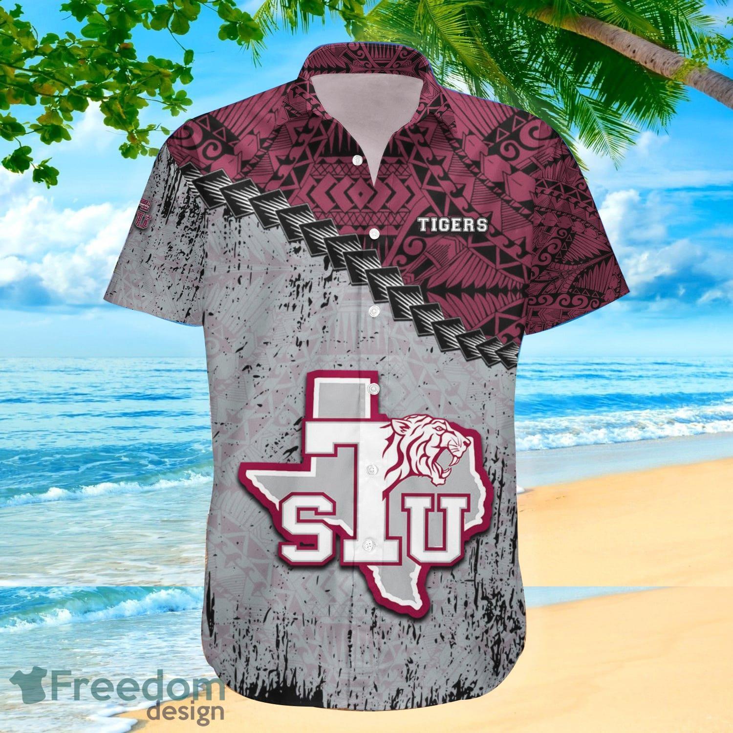 Texas Southern Tigers Aloha Hawaii Beach Ugly Christmas Sweater