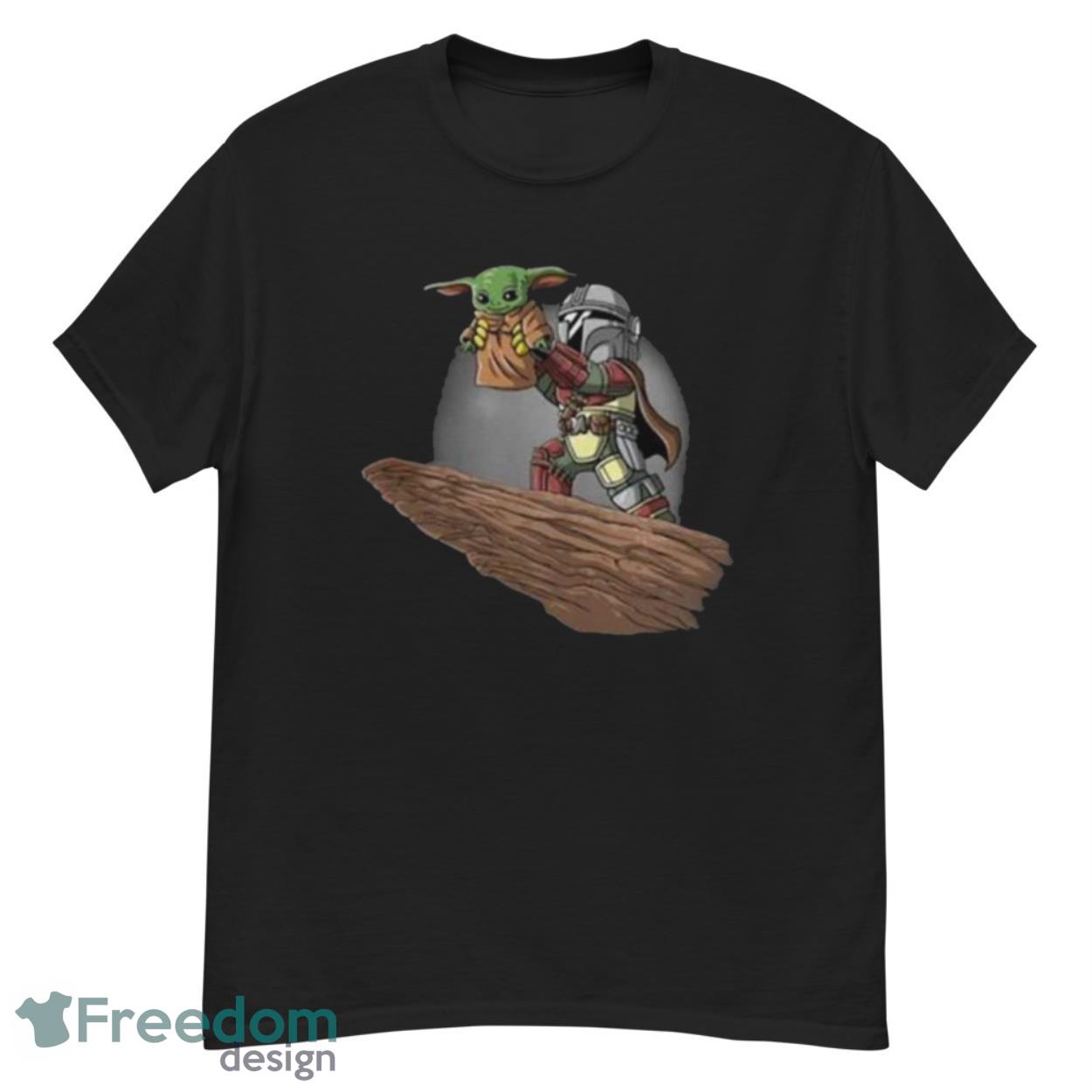 The Mandalorian Boba Fett And Baby Yoda Shirt Product Photo 1 The Mandalorian Boba Fett And Baby Yoda Shirt Product Photo 1