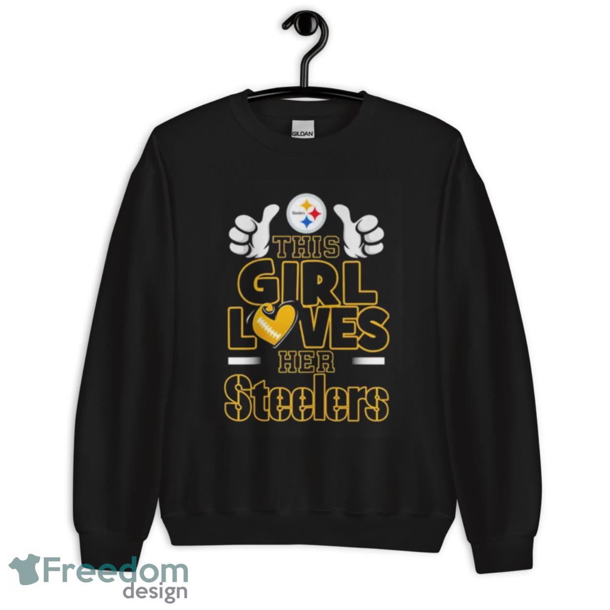 This Girl Loves Her Steelers T shirt