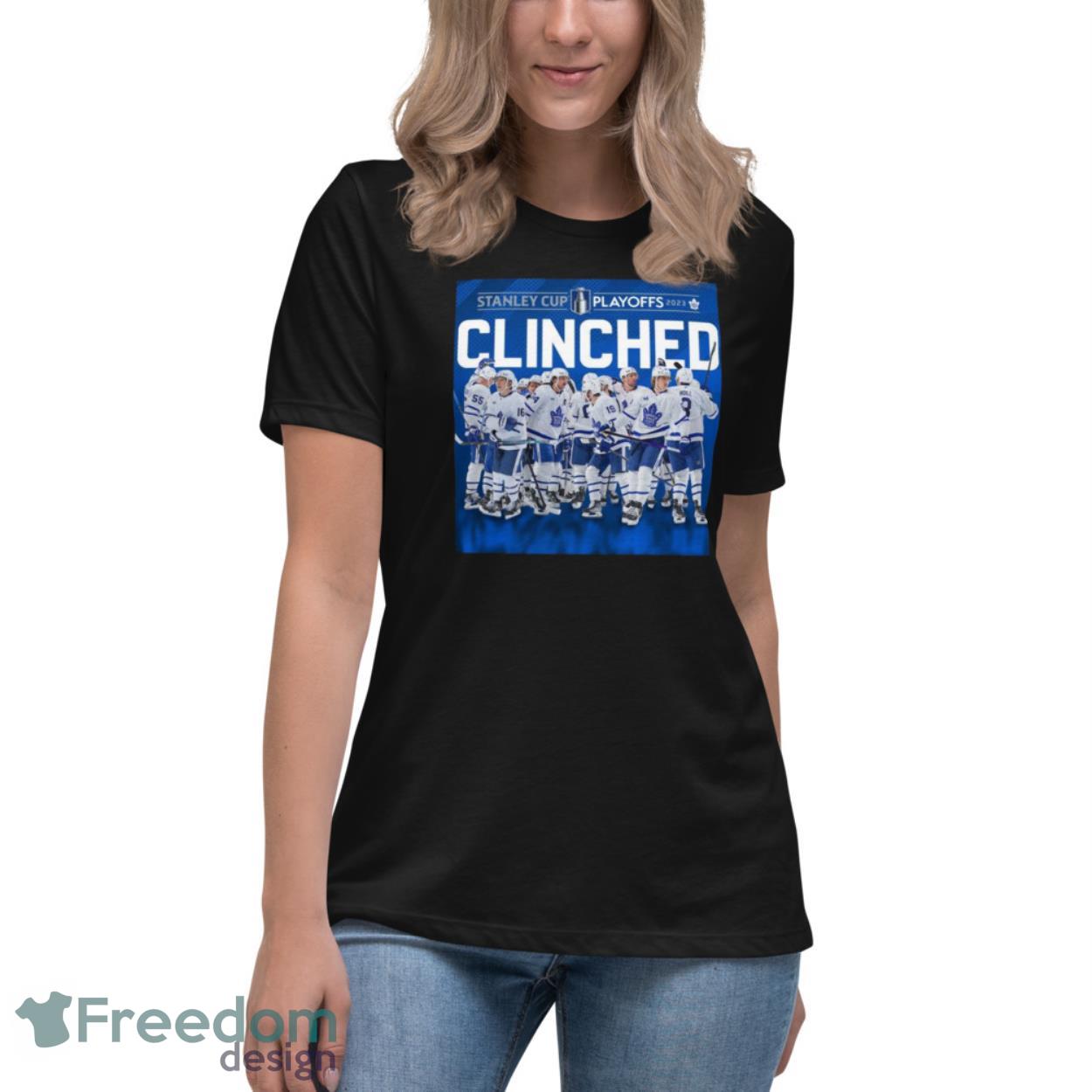 Toronto maple leafs 2023 stanley cup playoffs clinched shirt