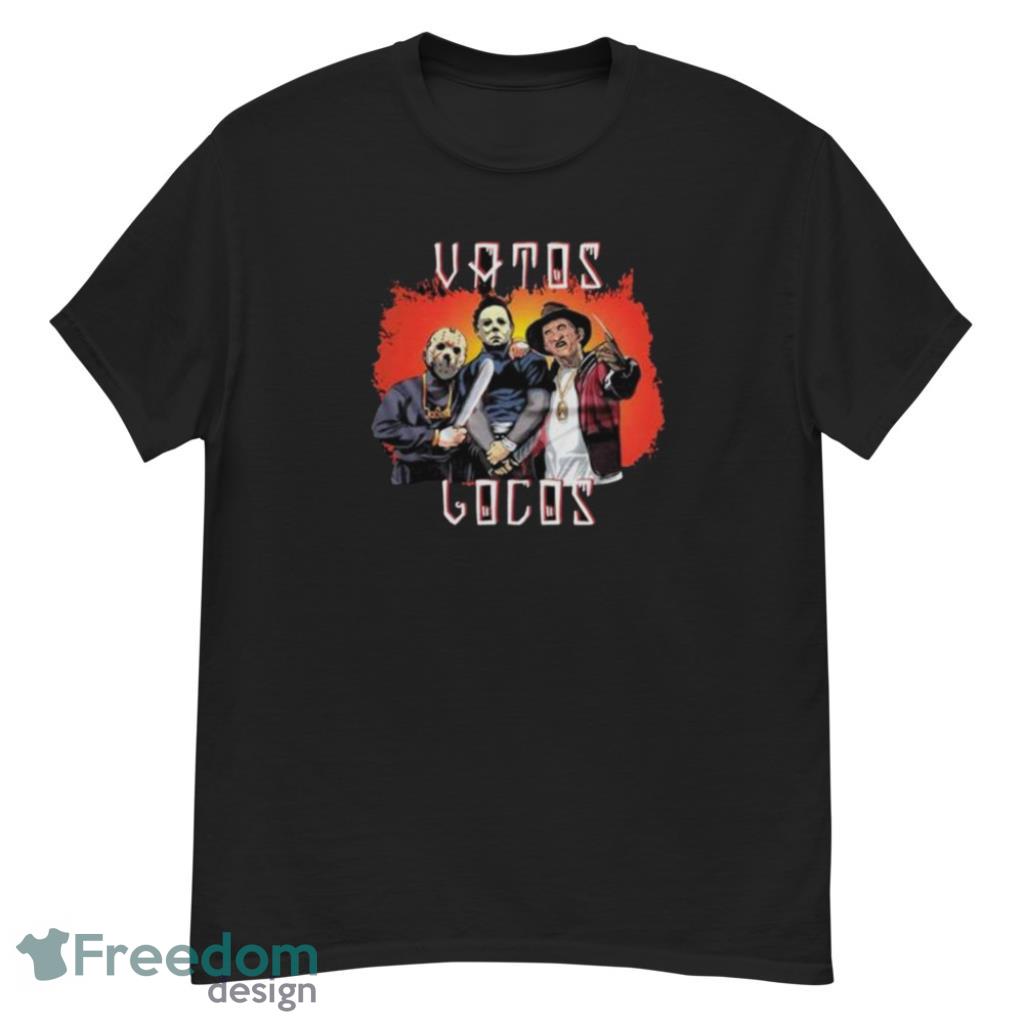 Vatos Locos  Horror Jason Freddy Krueger Michael Myers Halloween T-Shirt Product Photo 1