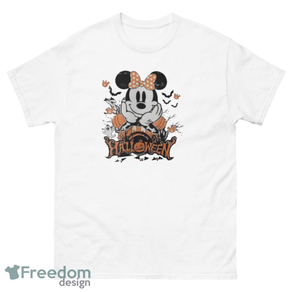 Vintage Disney Minnie Mouse Happy Halloween T-Shirt Product Photo 2