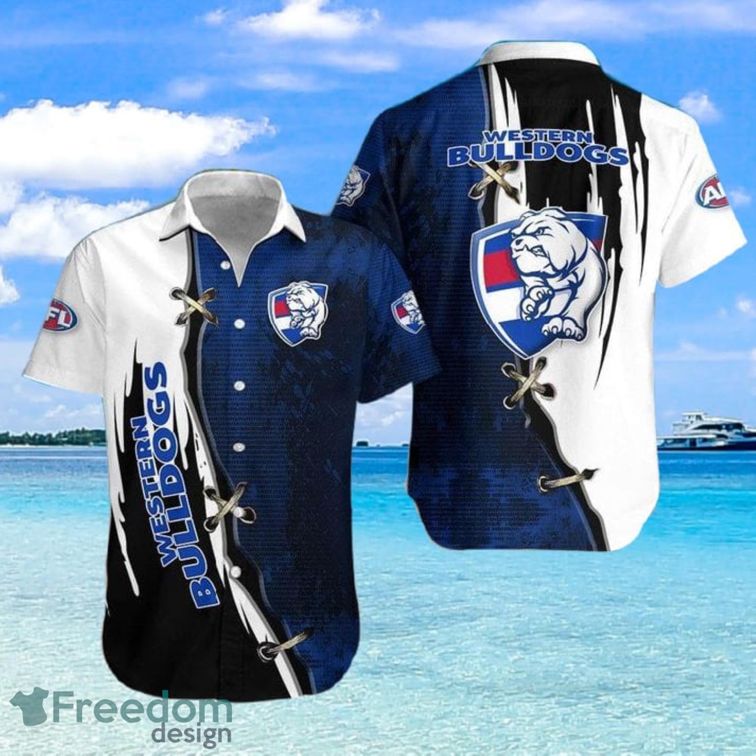 West Coast Eagles Vintage Hawaiian Shirt For Fans - Freedomdesign