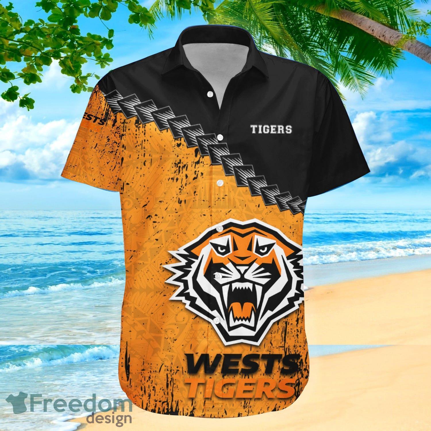 Wests Tigers NCAA Flame Ball, NRL Design Funny Hawaiian Shirt - Bring Your  Ideas, Thoughts And Imaginations Into Reality Today