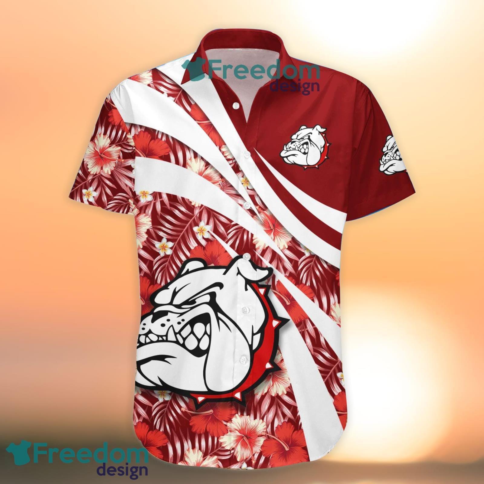 Alabama A&M Bulldogs NCAA Hibiscus Tropical Flower Hawaiian Shirt Gift For Summer Vacation Product Photo 2 Alabama A&M Bulldogs NCAA Hibiscus Tropical Flower Hawaiian Shirt Gift For Summer Vacation Product Photo 2