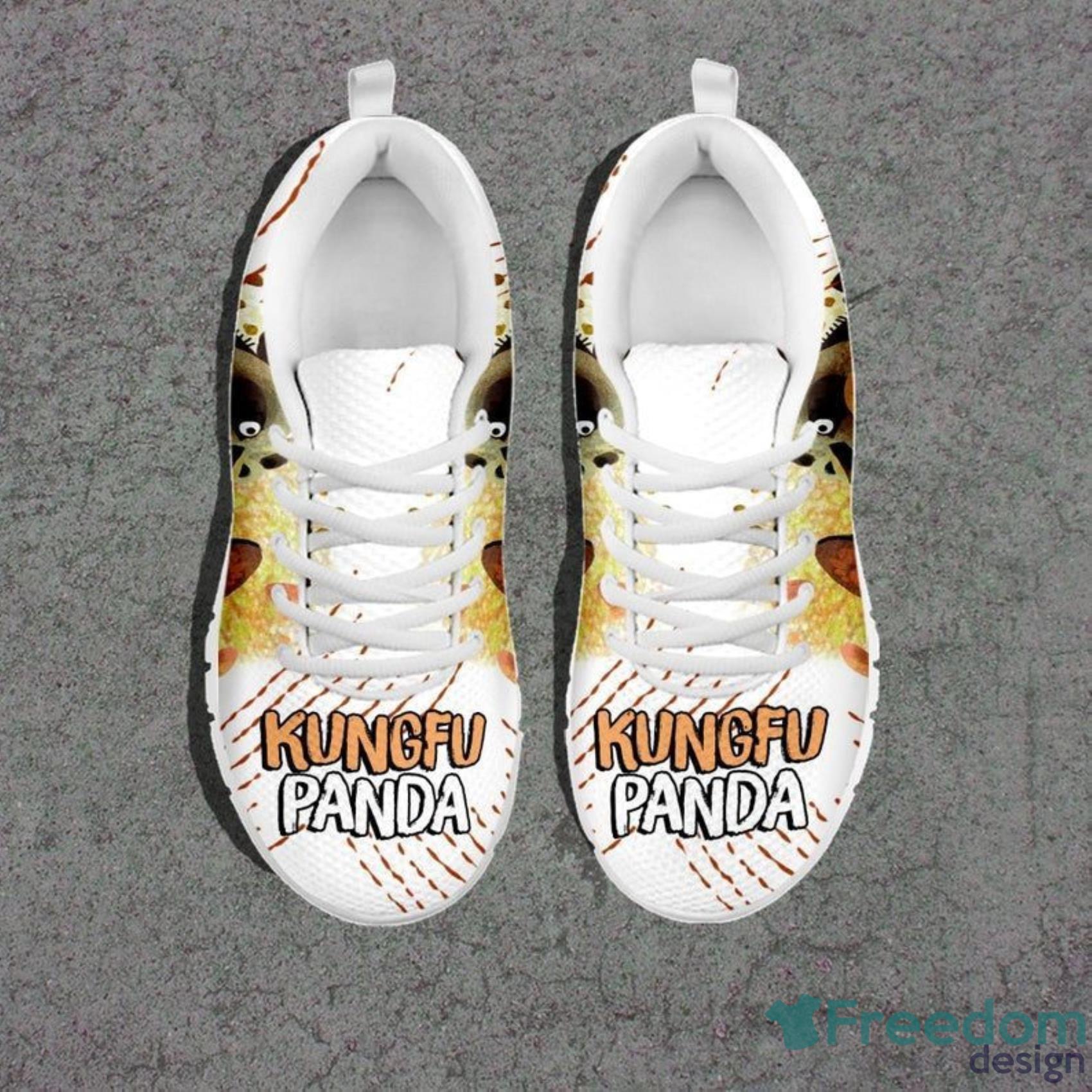 Angry Kungfu Panda Sneakers For Men And Women Product Photo 2
