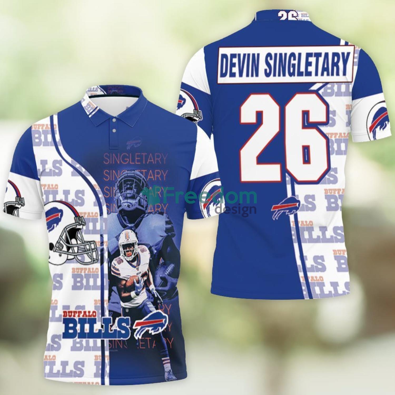 Buffalo Bills 2021 Legends Afc East Division Champions 3D Polo