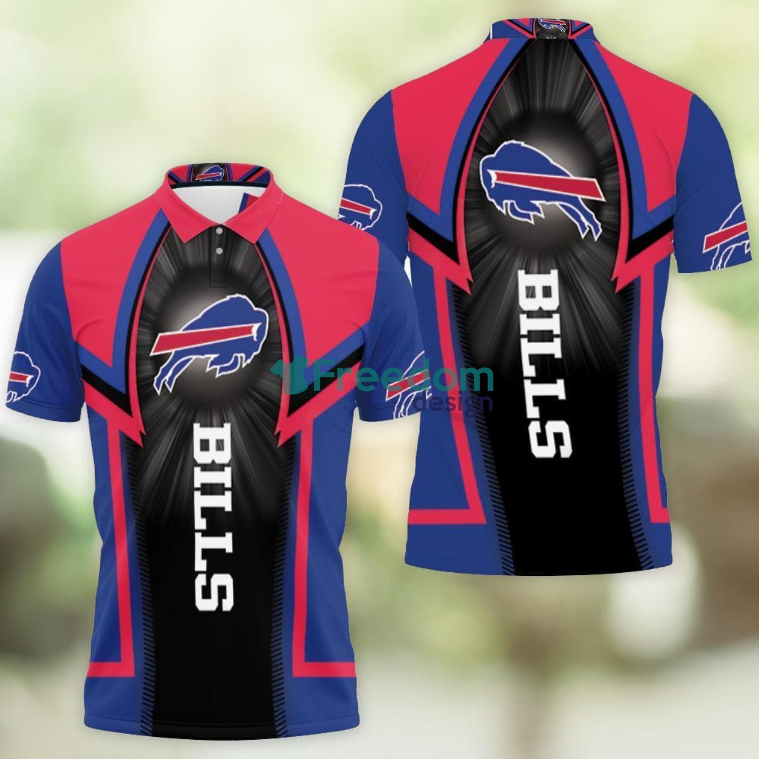 Buffalo Bills For Fan Hoodie Sweater Tshirt Jersey Sport Fans 3D Polo Shirt  For Men - Freedomdesign