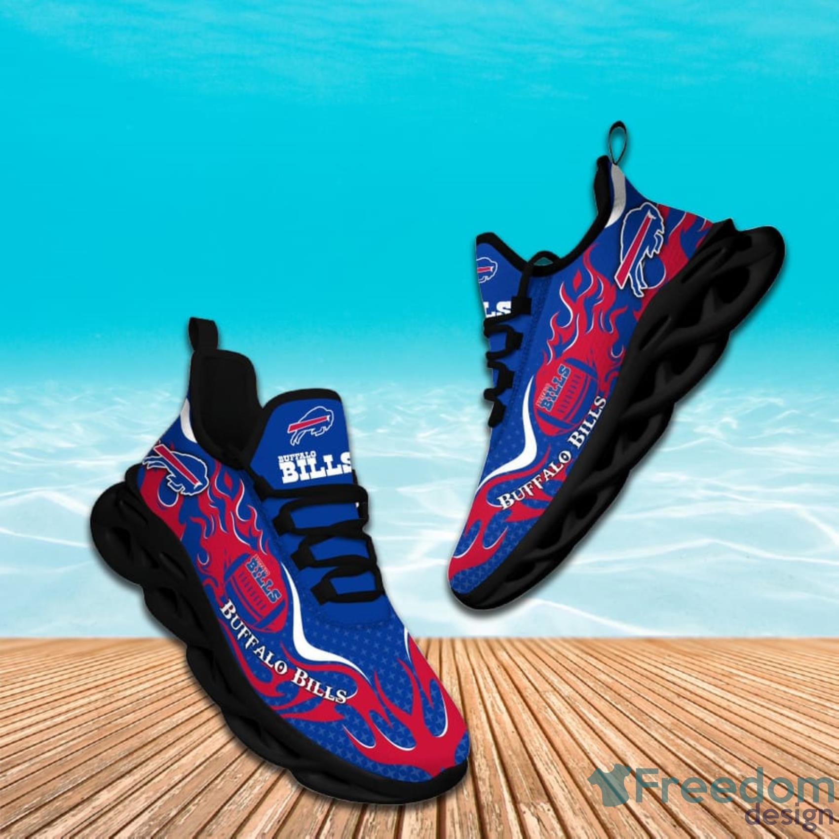 Buffalo Bills NFL Custom Name Max Soul Shoes Special Gift For Men Women  Fans - Freedomdesign