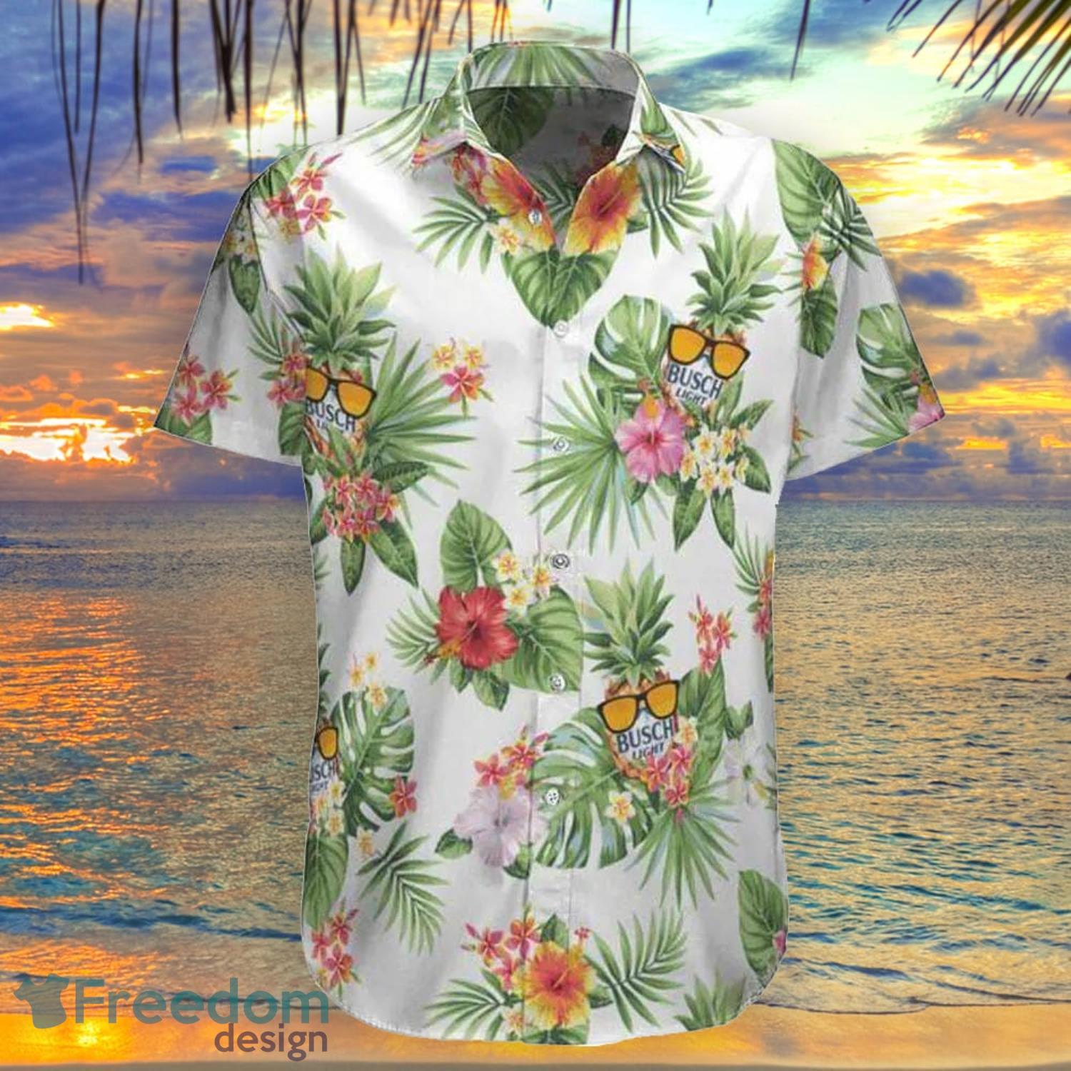 Buffalo Bills Hawaiian Shirt Buffalo Bills White Hibiscus Flowers