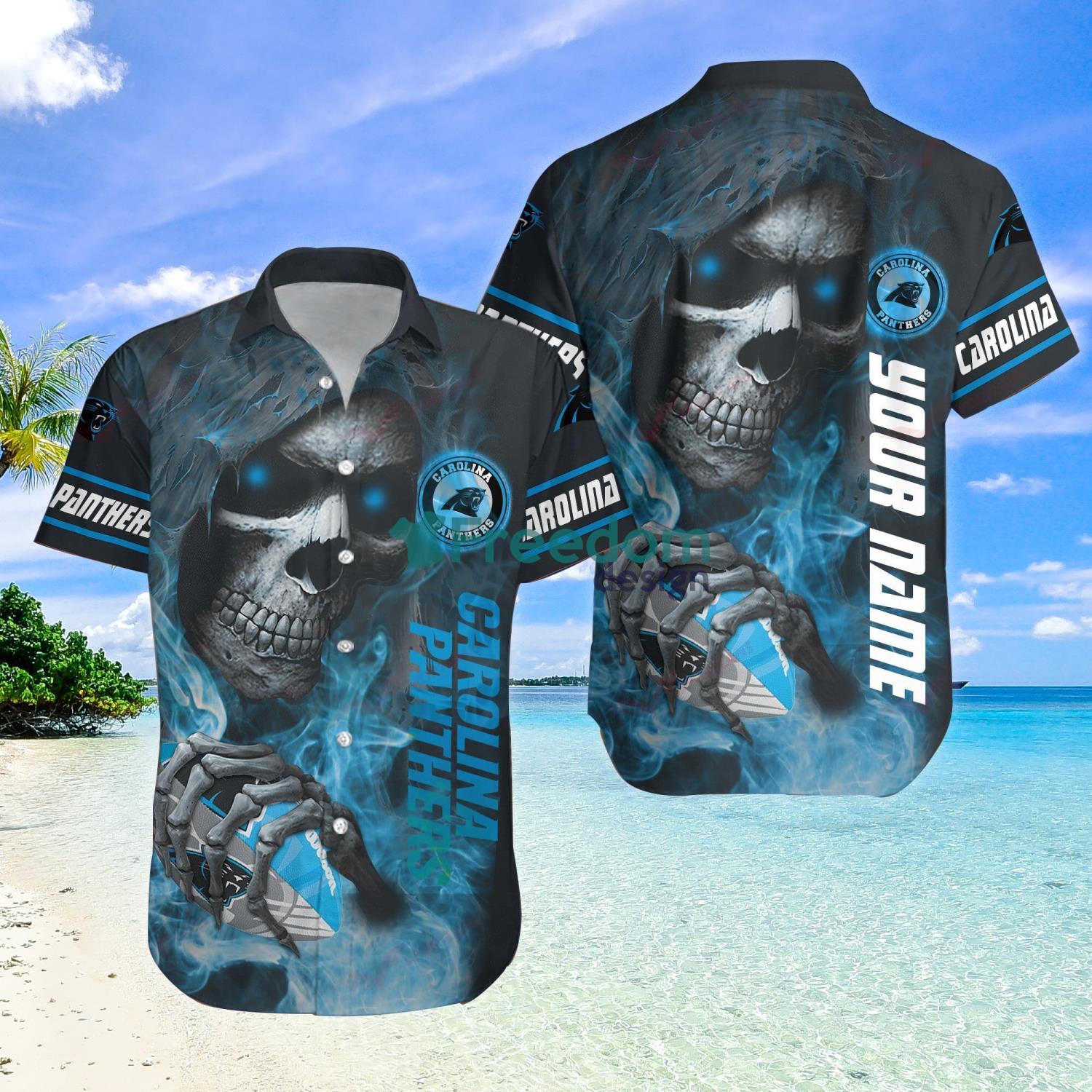 Carolina Panthers NFL Custom Name Hawaii Shirt For Fans Summer