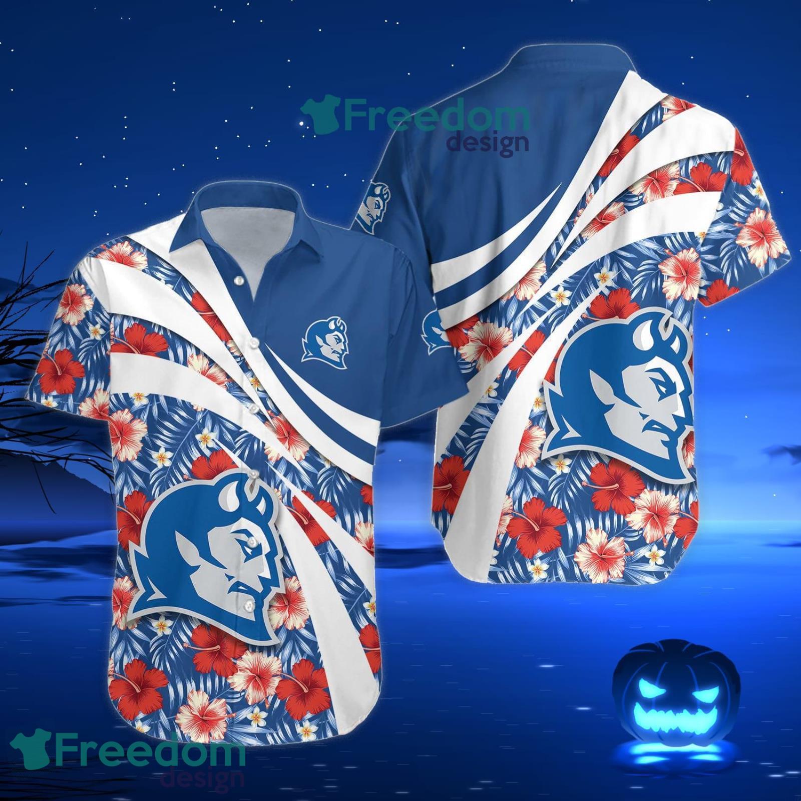 Central Connecticut Blue Devils NCAA Hibiscus Tropical Flower Hawaiian Shirt Gift For Summer Vacation Product Photo 3 Central Connecticut Blue Devils NCAA Hibiscus Tropical Flower Hawaiian Shirt Gift For Summer Vacation Product Photo 3