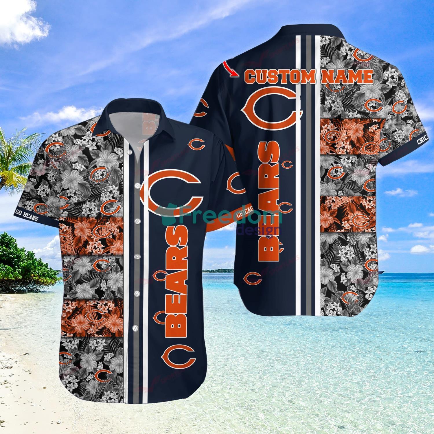 Chicago Bears Hawaiian shirt USA new 2023 