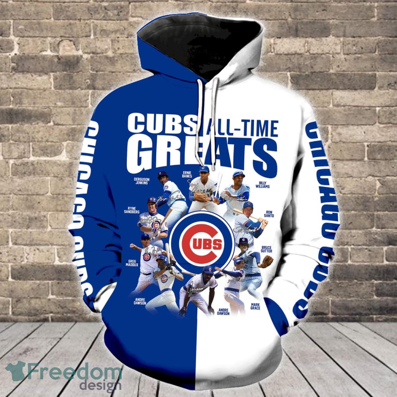 Chicago Cubs All Over Print 3D Hoodie For Men And Women - Freedomdesign