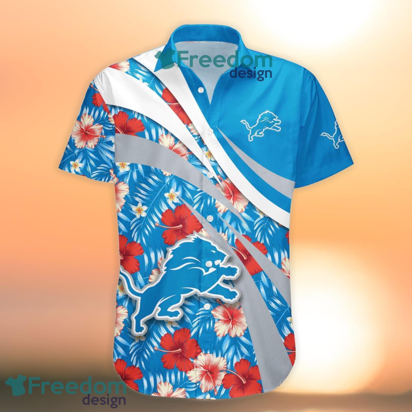 Detroit Lions Polo Shirt 2023 - Freedomdesign