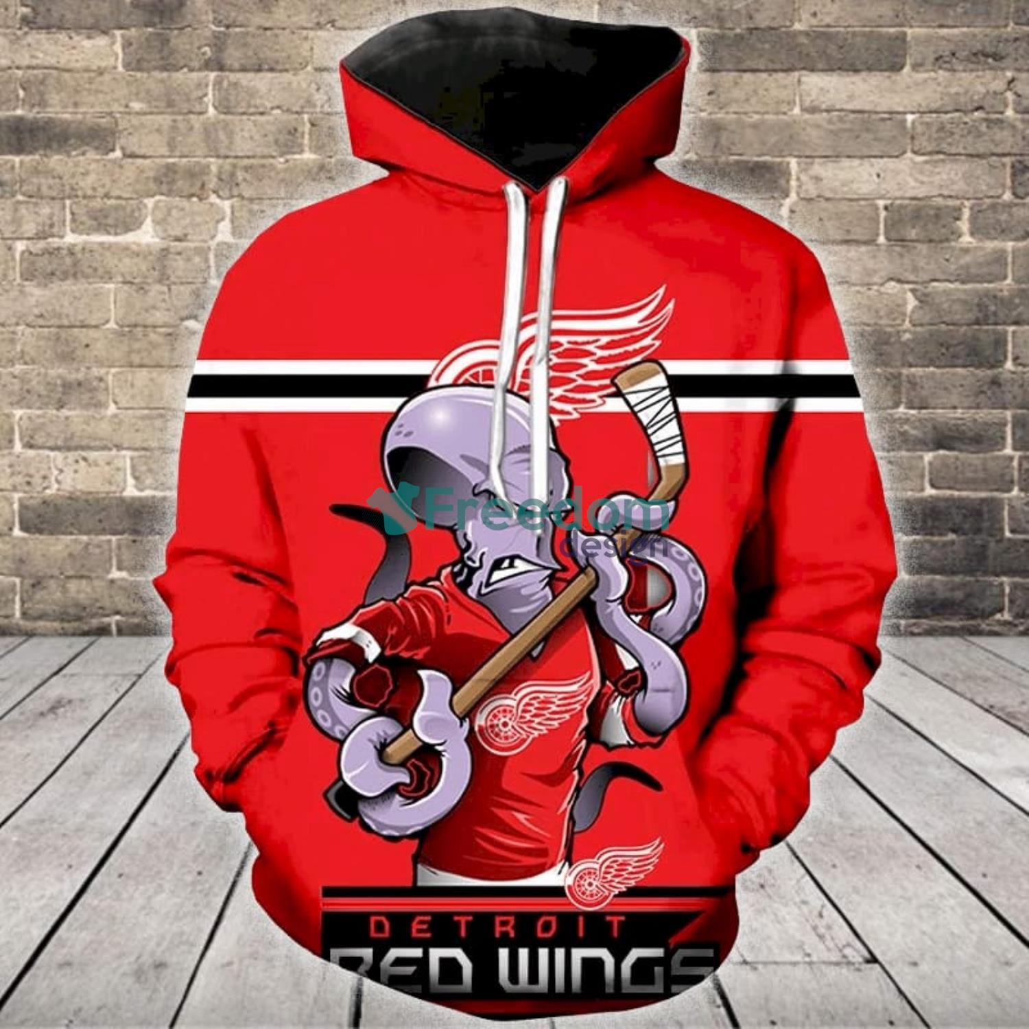 Detroit Red Wings Detroit Red Wings 3D Hoodie For Sport Team