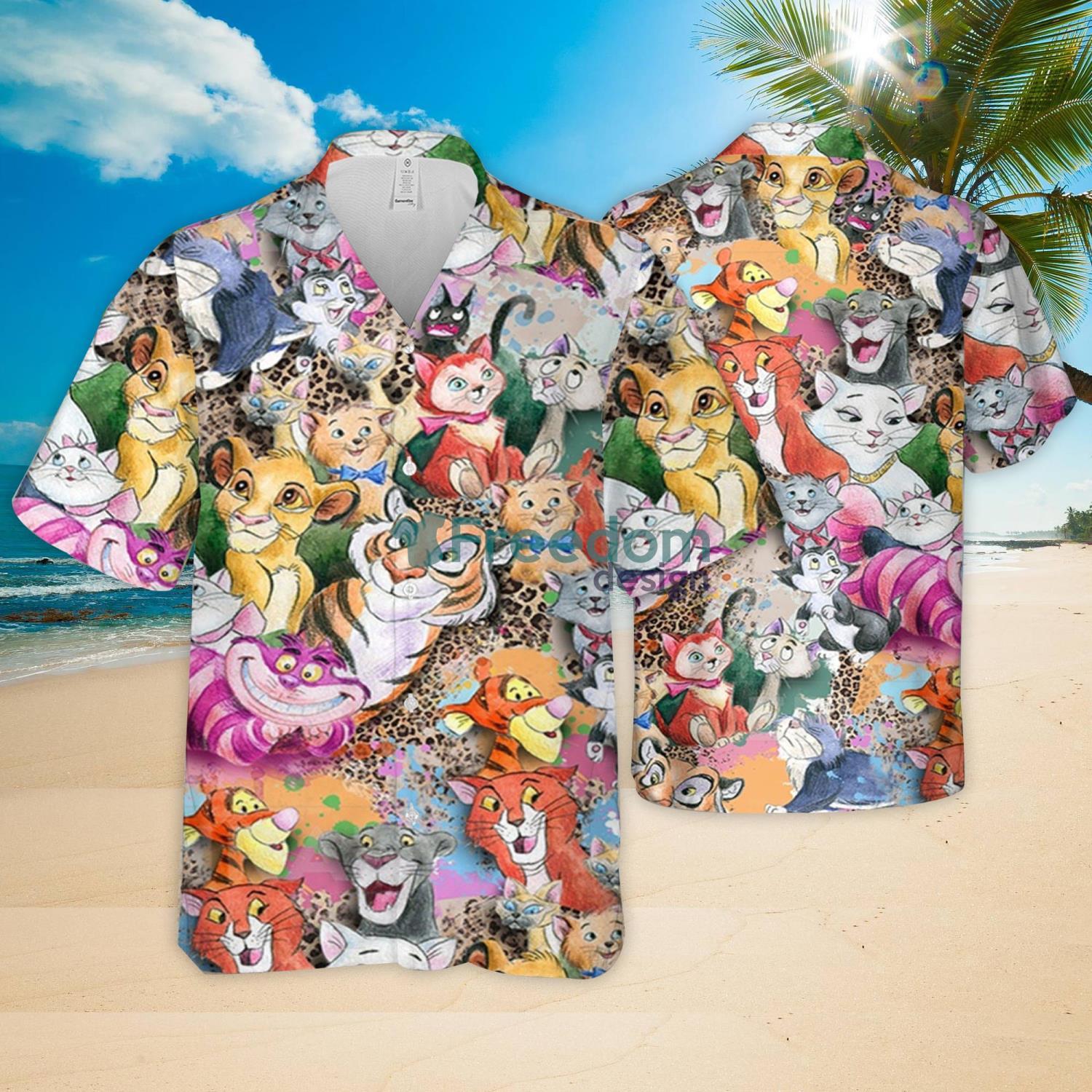 The Lion King Hawaiian Beach Shirt