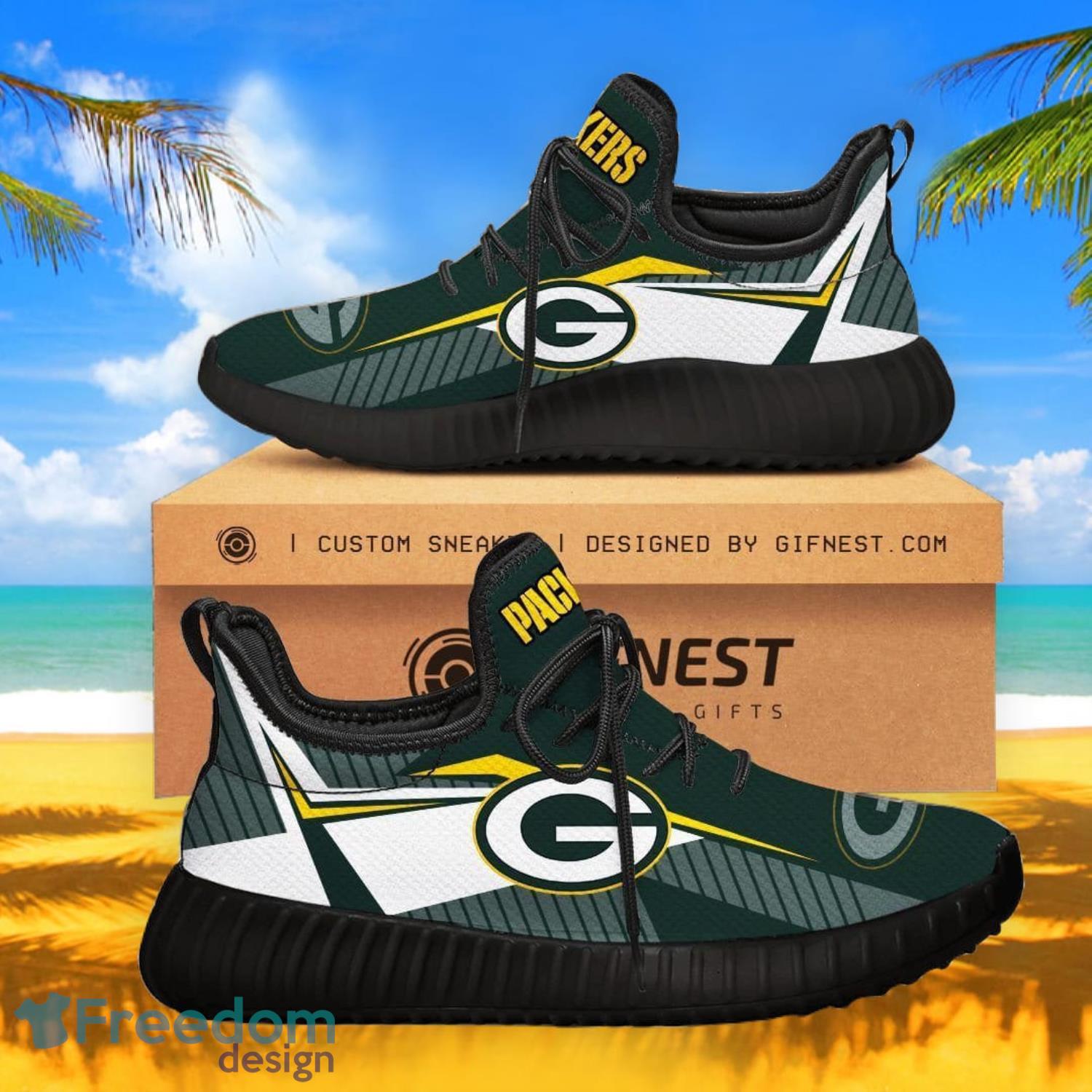 Green Bay Packers Fans Gift Reze Shoes Gift For Fans - Freedomdesign