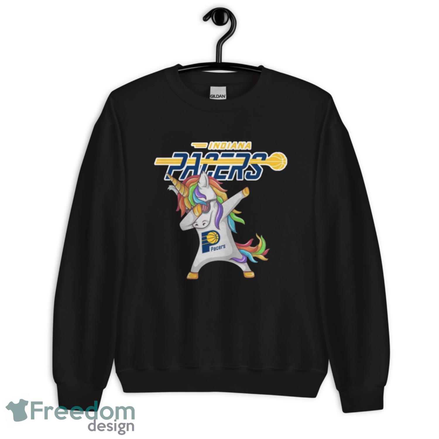 Indiana Pacers NBA Basketball Funny Unicorn Dabbing Sports T Shirt - Unisex Crewneck Sweatshirt Indiana Pacers NBA Basketball Funny Unicorn Dabbing Sports T Shirt - Unisex Crewneck Sweatshirt