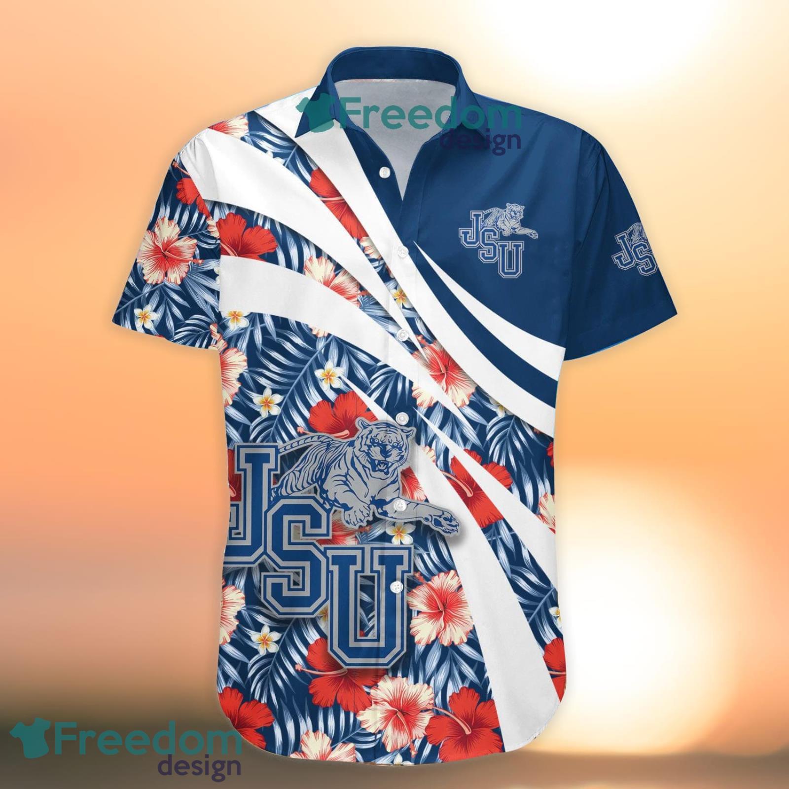 NFL Jacksonville Jaguars Tropical Flower Hawaiian Shirt For Fans -  Freedomdesign