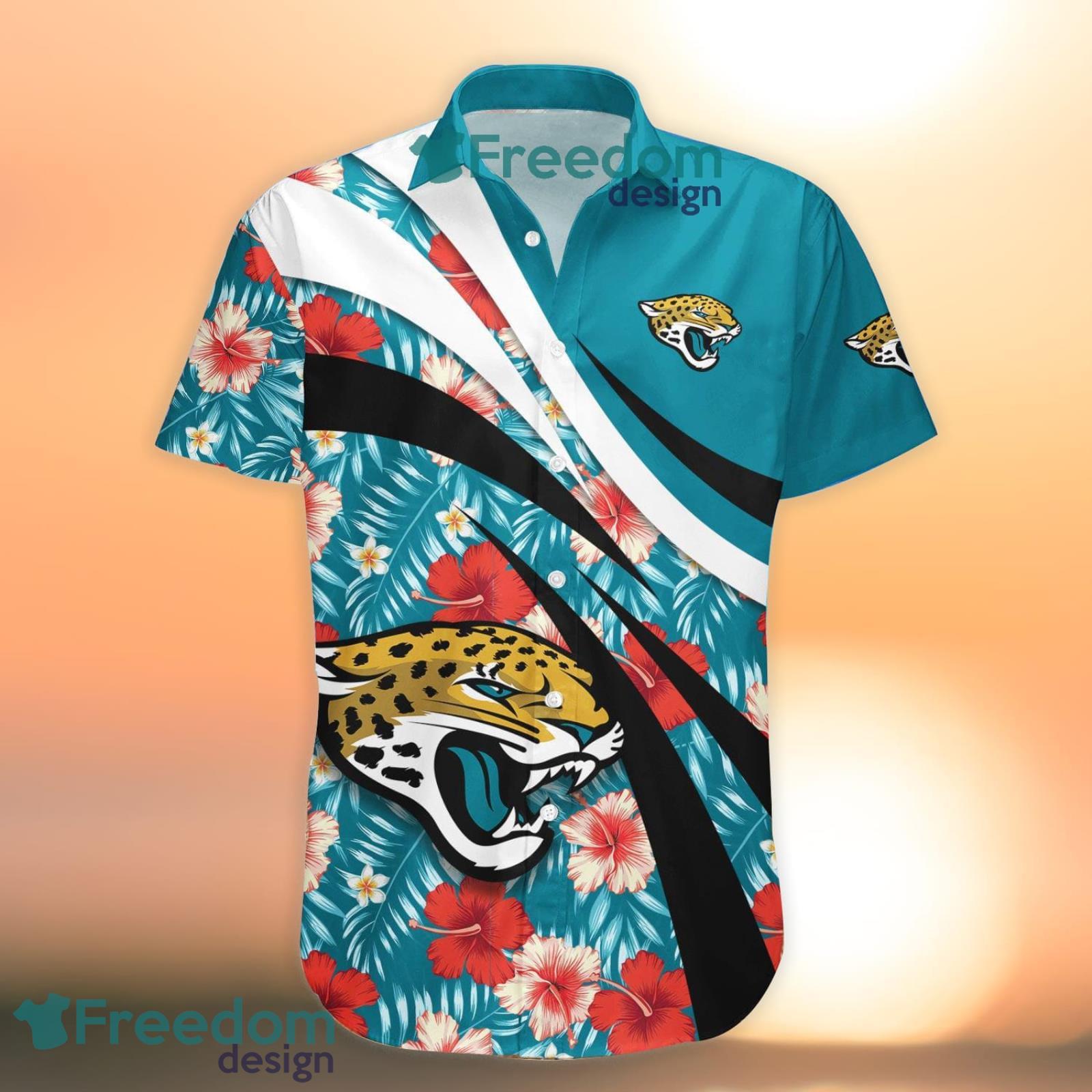 Jacksonville Jaguars Polo Shirt, Jacksonville Jaguars All Over